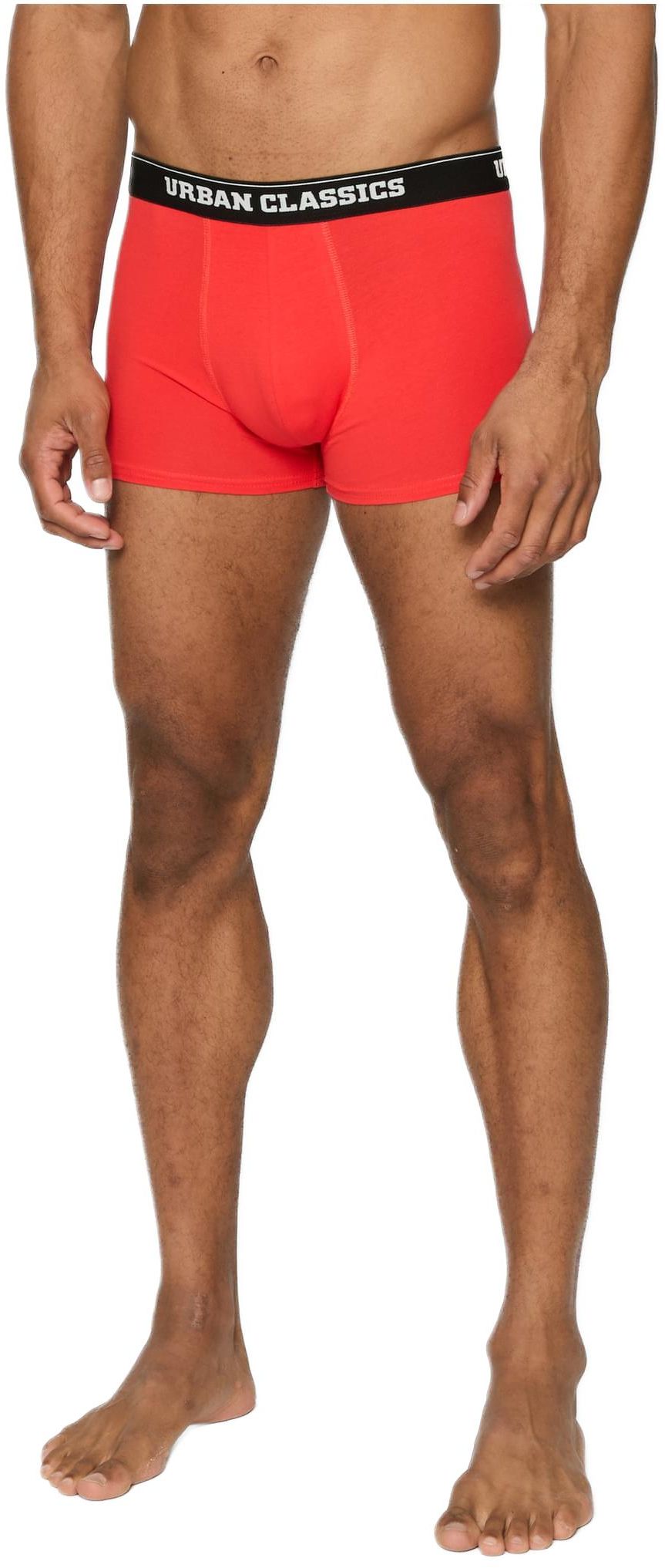 Ανδρικά Μποξεράκια Σετ 3 Τεμαχίων TB4503 Urban Classics Organic X-Mas Boxer Shorts Multi nicolaus aop+treegreen+popred