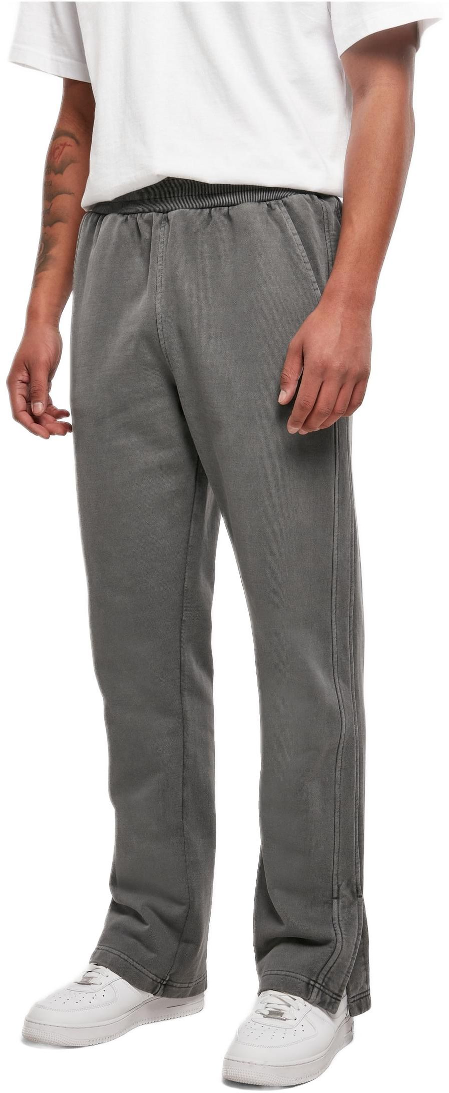 Γυναικείο Παντελόνι Φόρμας TB4957 Urban Classics Heavy Terry Garment Dye Slit Sweatpants Darkshadow