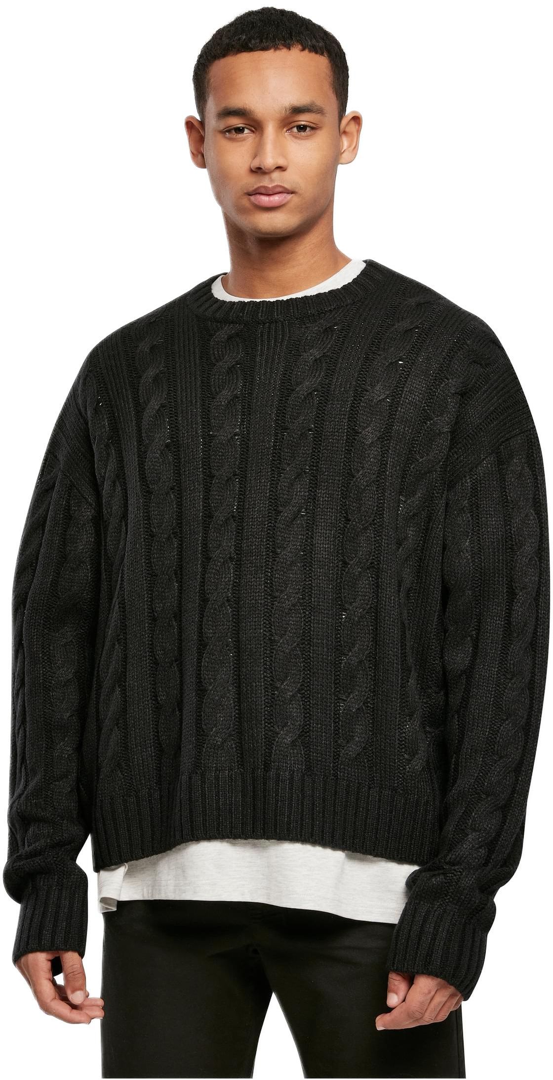 Πουλόβερ Boxy Sweater TB5512-00007 Urban Classics Black