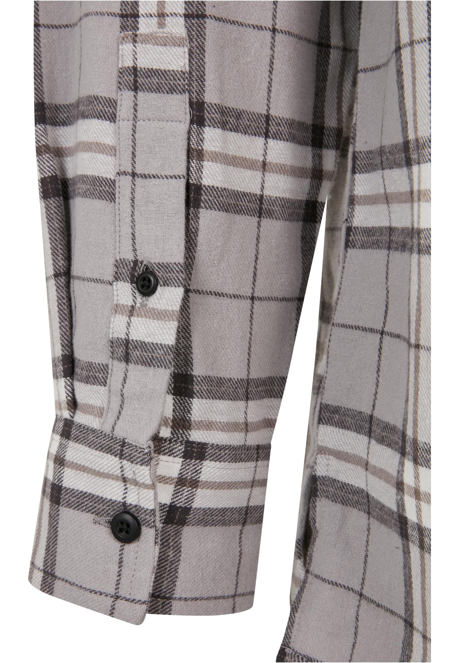 Πουκάμισο Tb5516-01239 Urban Classics Grey Check Black ανδρικά Πουκάμισα Simple Wear