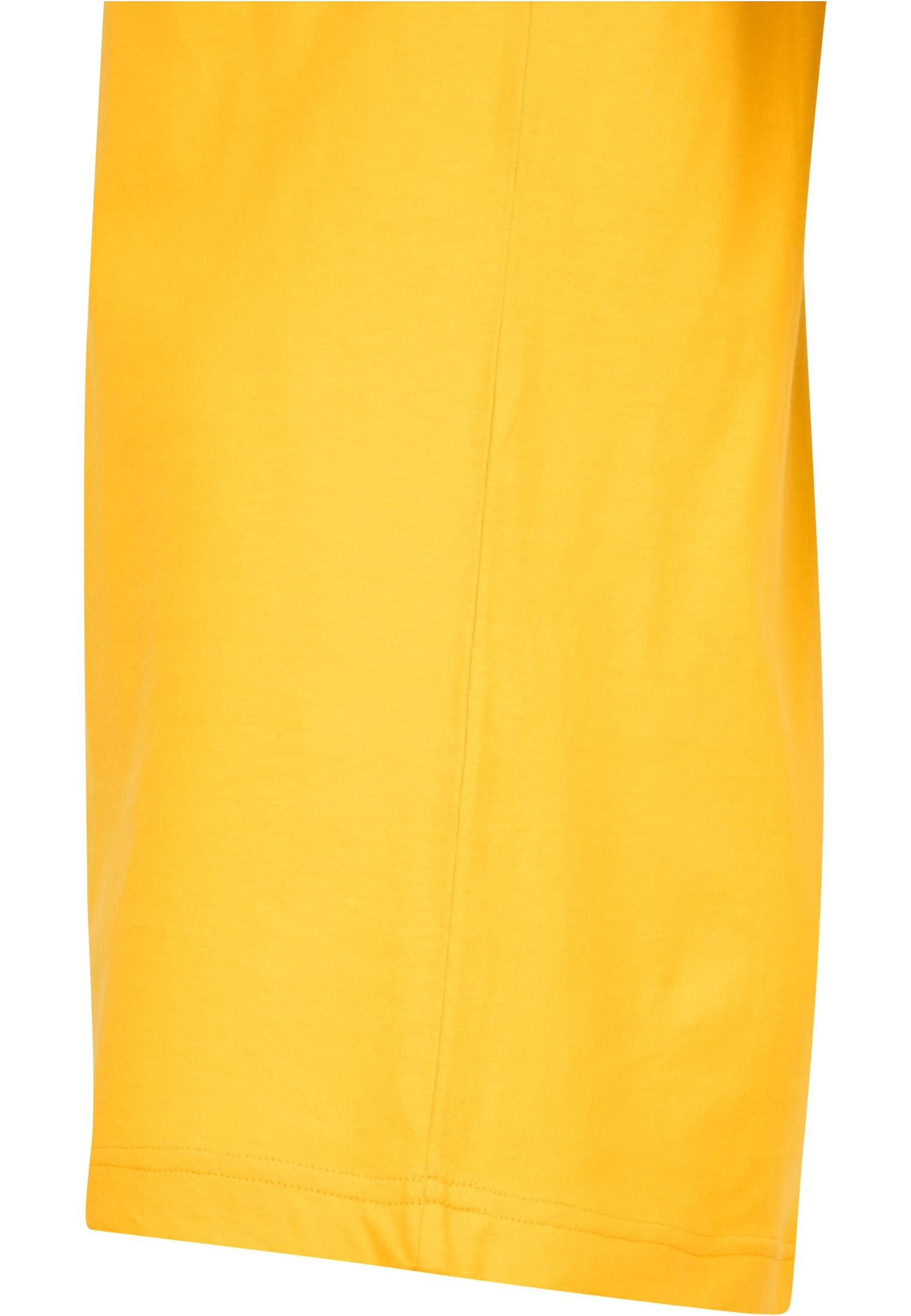 Ανδρικό T-Shirt Shaped Long Tee Tb638-01148 Urban Classics Chrome Yellow ανδρικά Basic T-Shirts Simple Wear Μπλουζάκια κοντομάνικα