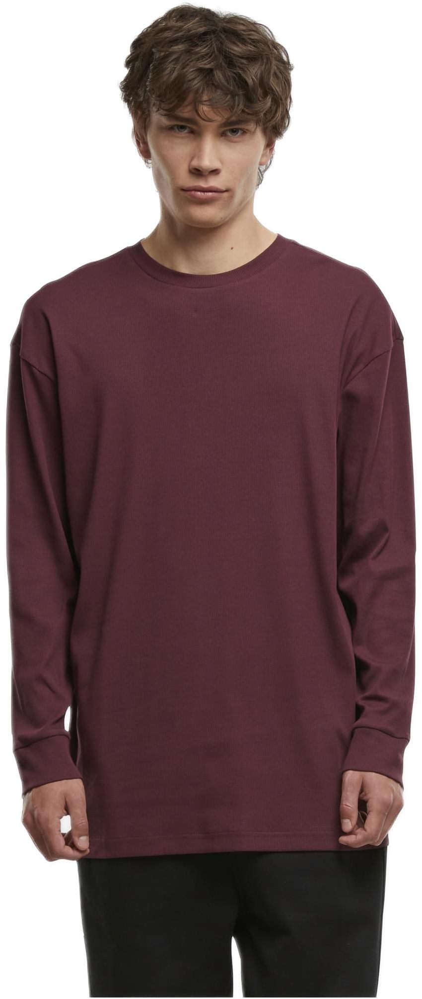 Μακρυμάνικη Μπλούζα Organic Boxy Rib TB6418 Urban Classics Cherry