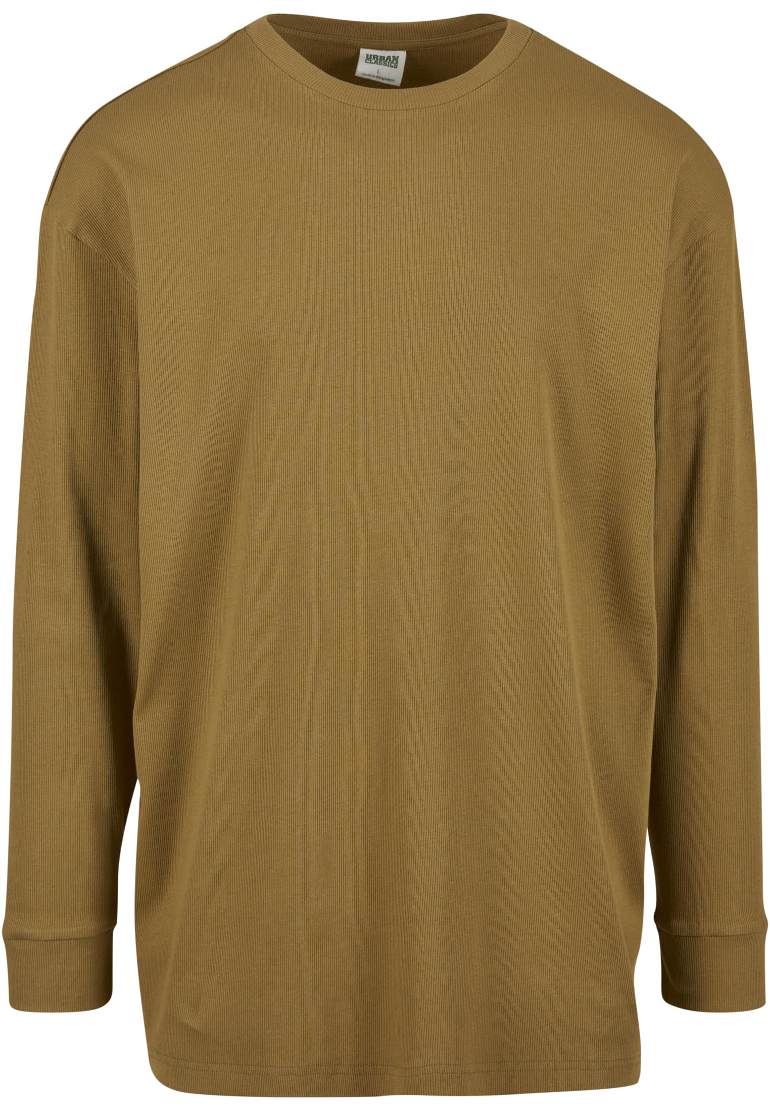 Γυναικεία Μακρυμάνικη Μπλούζα Organic Boxy Rib Tb6418 Urban Classics Tiniolive ανδρικά Basic T-Shirts Simple Wear Μπλουζάκια κοντομάνικα