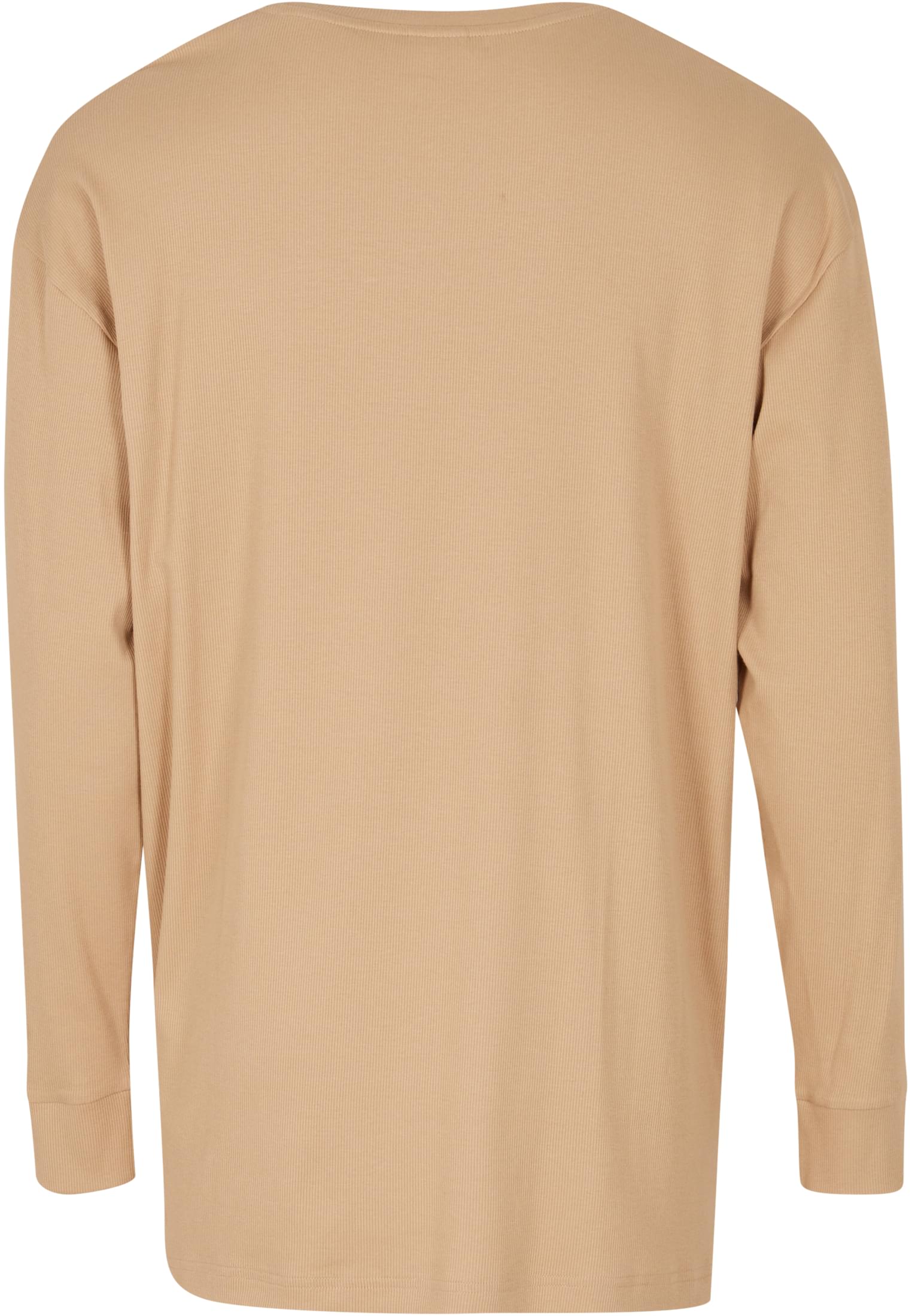 Μπλούζα Μακρυμάνικη Organic Boxy Rib Tb6418-03738 Urban Classics Unionbeige ανδρικά Basic T-Shirts Simple Wear Μπλουζάκια κοντομάνικα