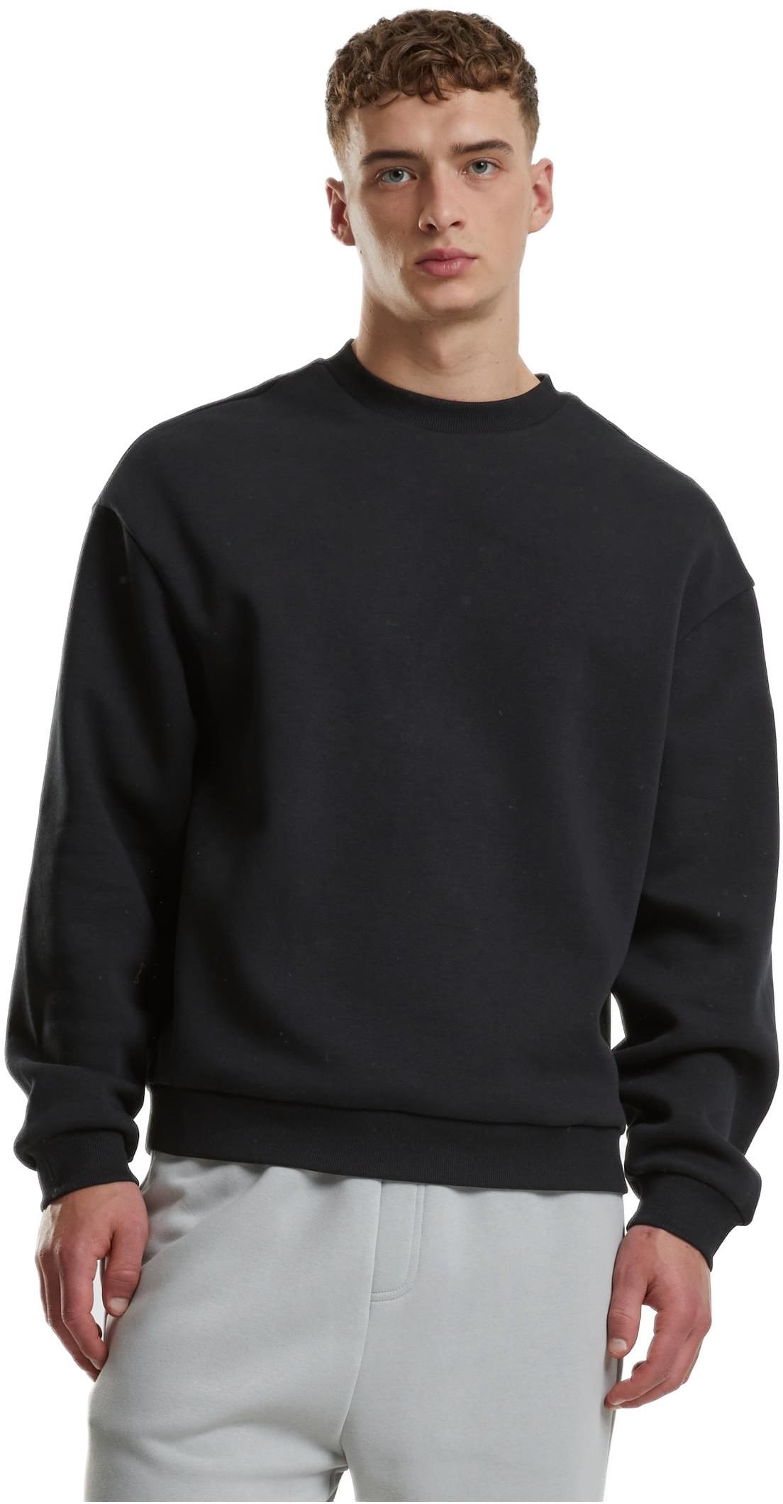 Fluffy Crewneck Urban Classics TB6751-00007 black