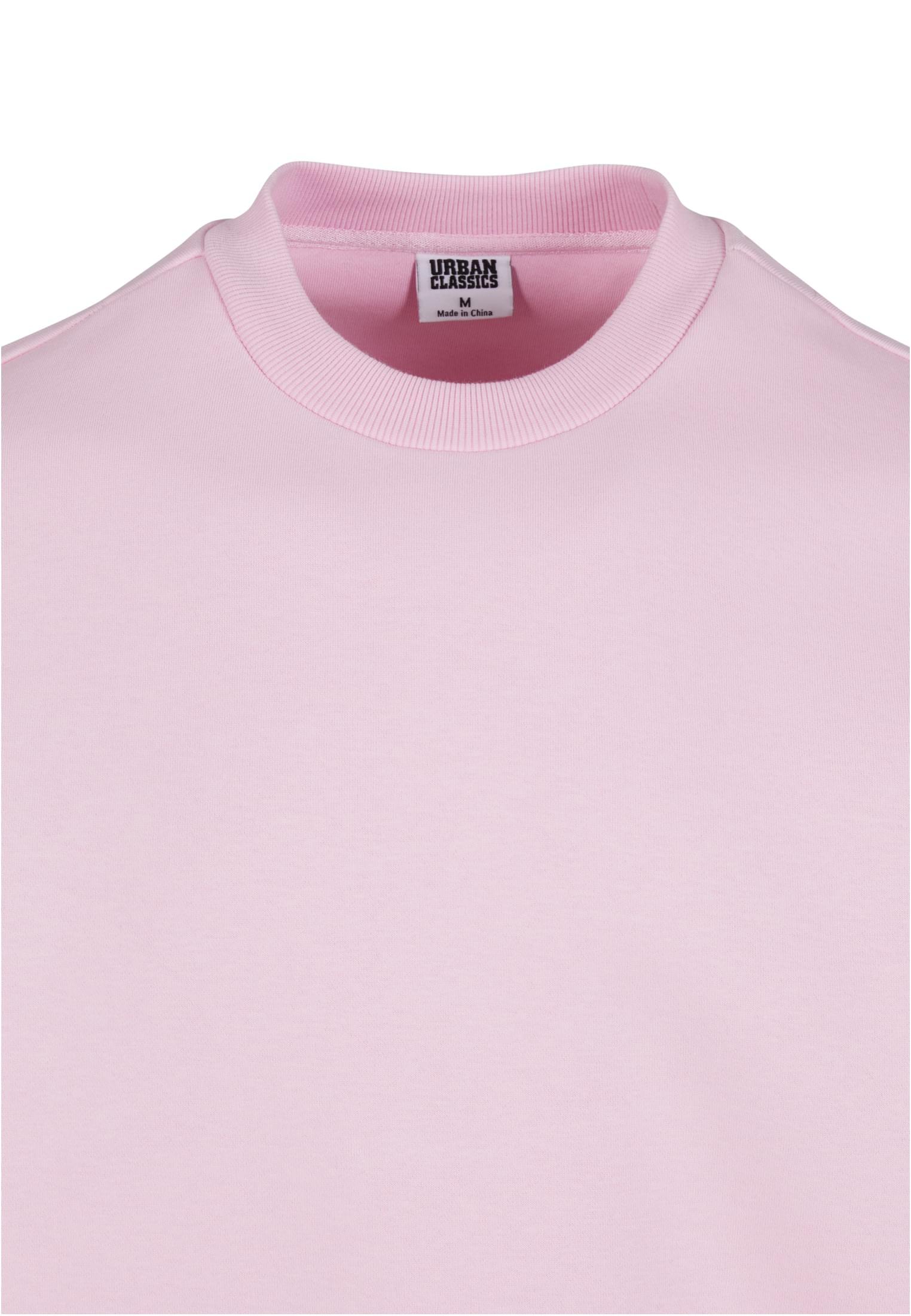 Fluffy Crewneck Urban Classics Tb6751-12155 Softpink ανδρικά Φούτερ Simple Wear