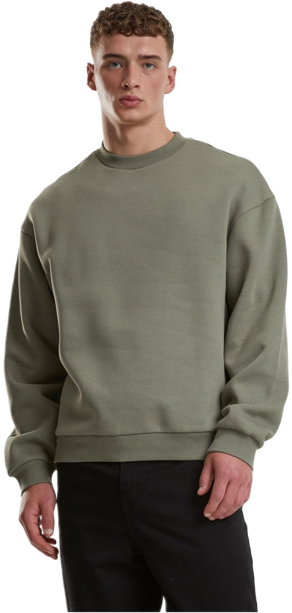 Fluffy Crewneck Urban Classics TB6751-18328 paleolive