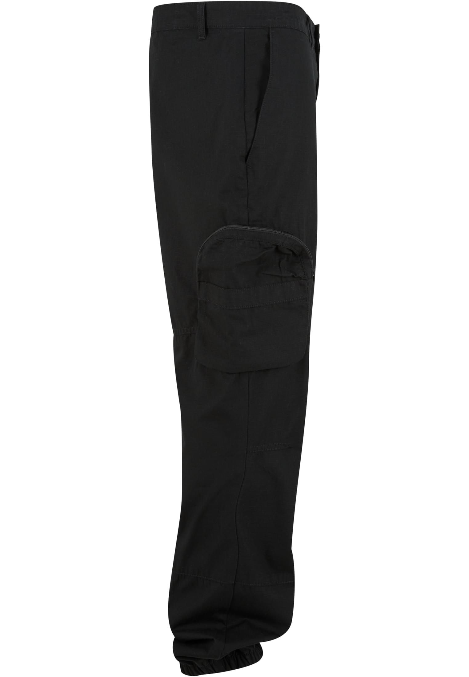 Παντελόνι Cargo Ripstop Loose Fit Tb6766-00007 Urban Classics Black ανδρικά Παντελόνια Simple Wear