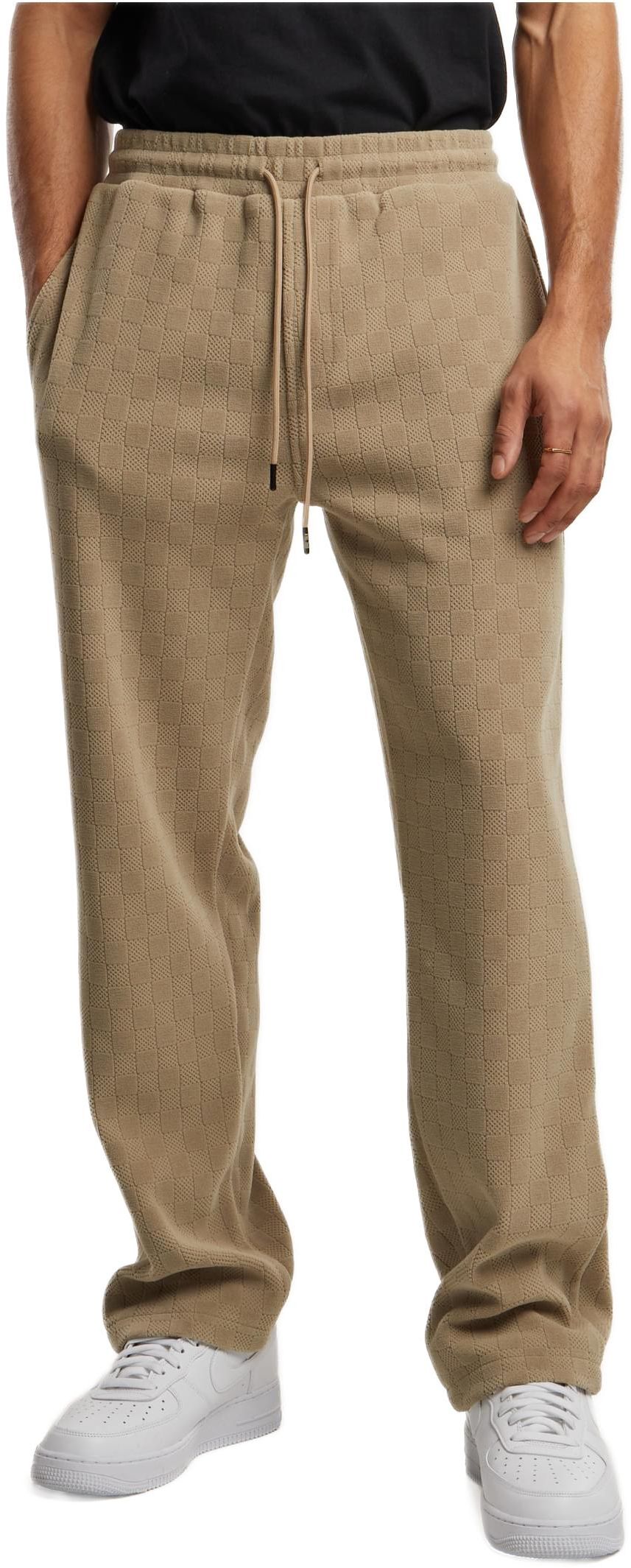 Παντελόνι Φόρμας Jacquard Velvet Wide TB6771-03738 Urban Classics unionbeige