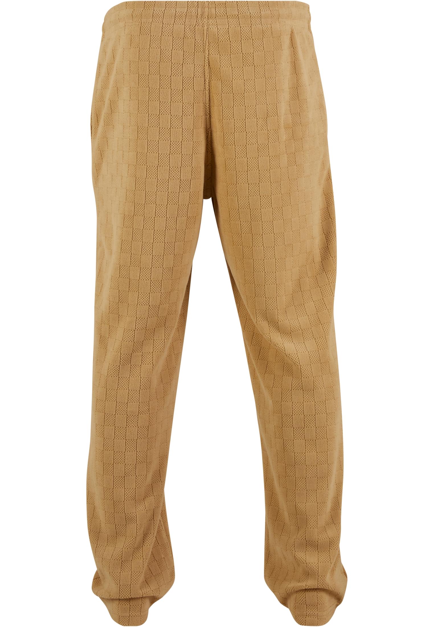 Παντελόνι Φόρμας Jacquard Velvet Wide Tb6771-03738 Urban Classics Unionbeige ανδρικά Παντελόνια Simple Wear
