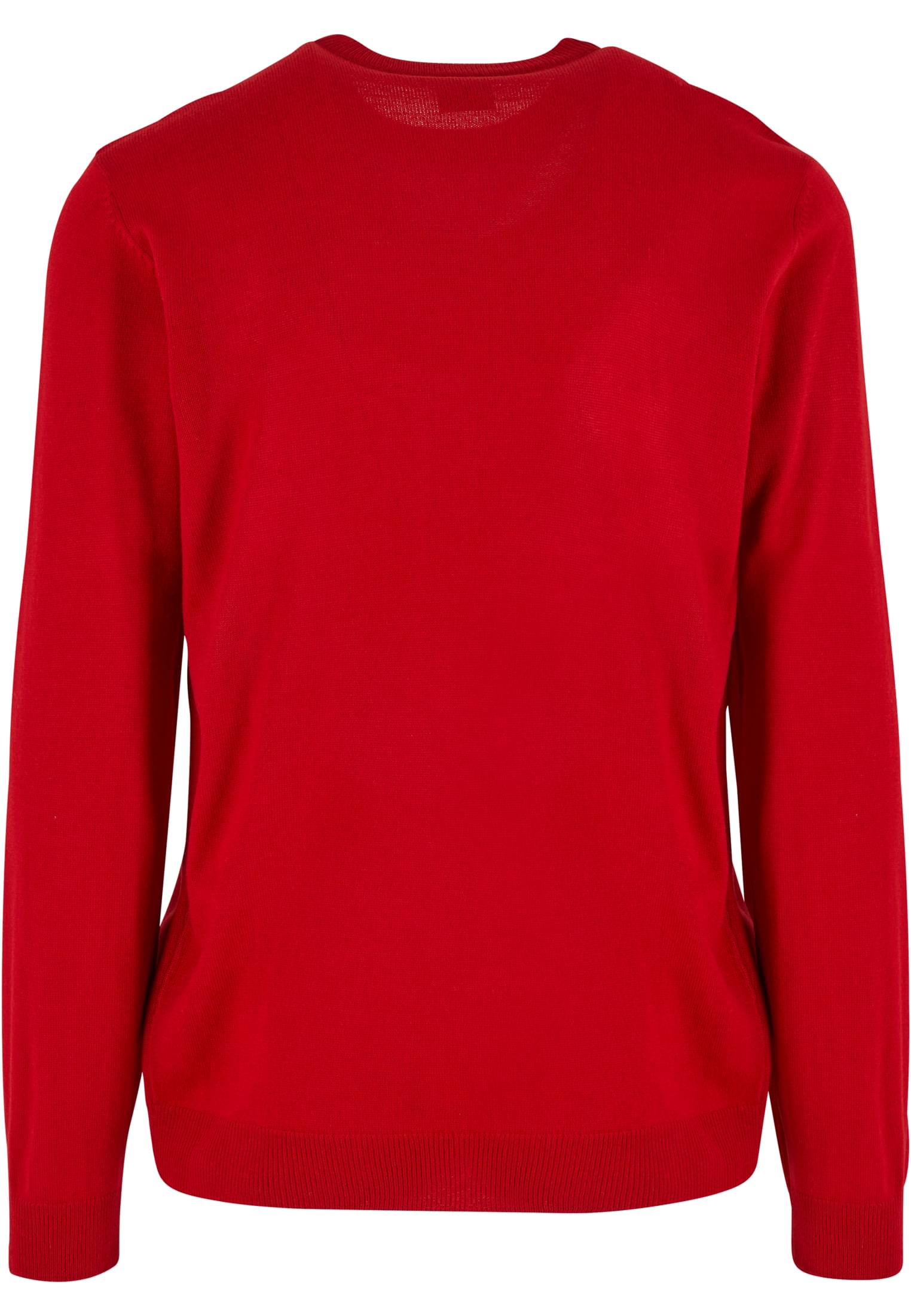 Πουλόβερ Christmas Sweater Tb7267-00199 Urban Classics Red ανδρικά Simple Wear