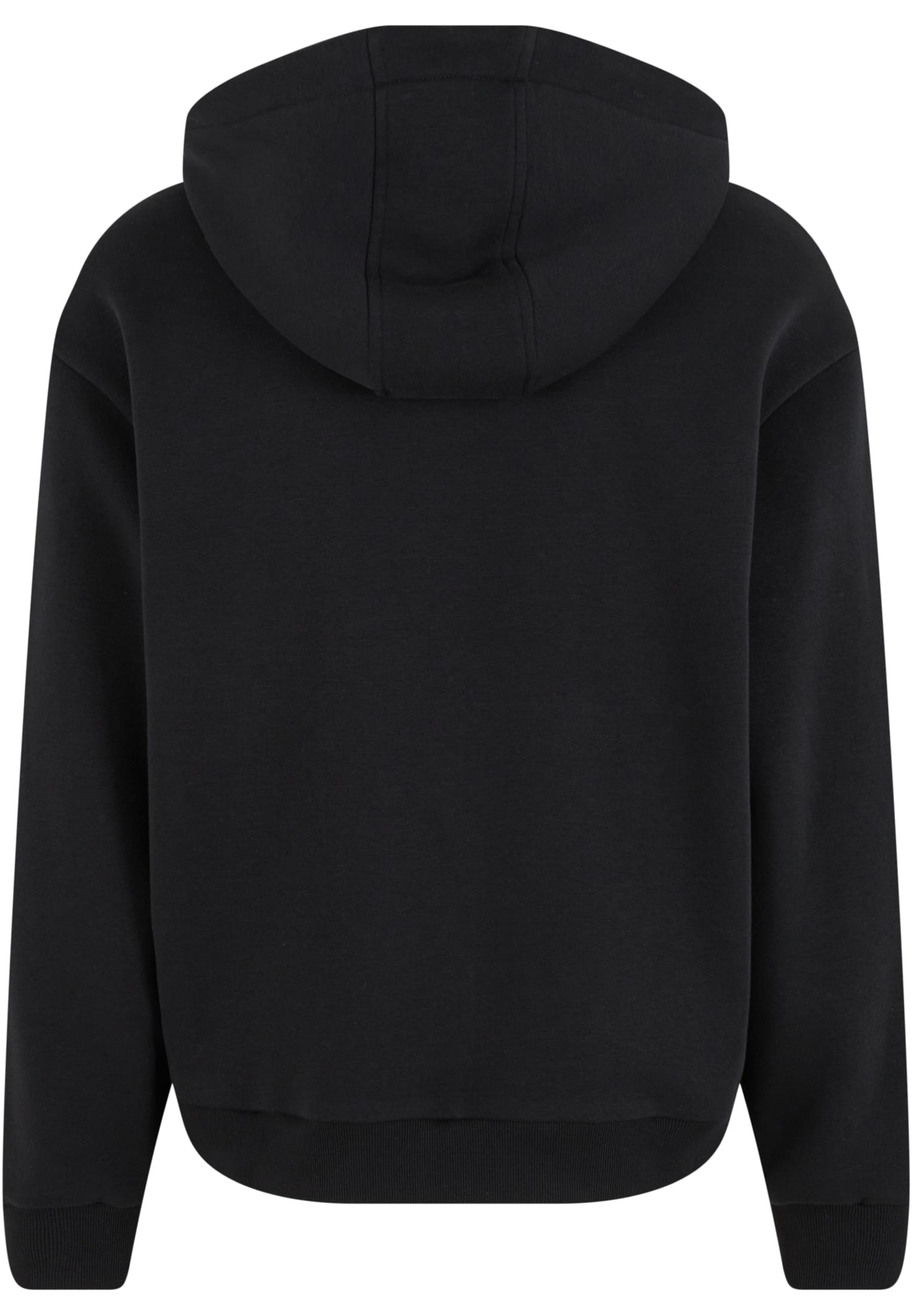 Ζακέτα Φούτερ με Κουκούλα Tb7284 Urban Classics Black ανδρικά Simple Wear