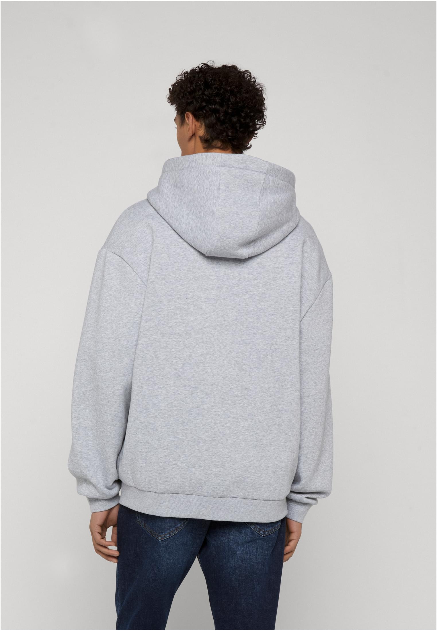 Ζακέτα Φούτερ με Κουκούλα TB7284-03061 Urban Classics Heathergrey