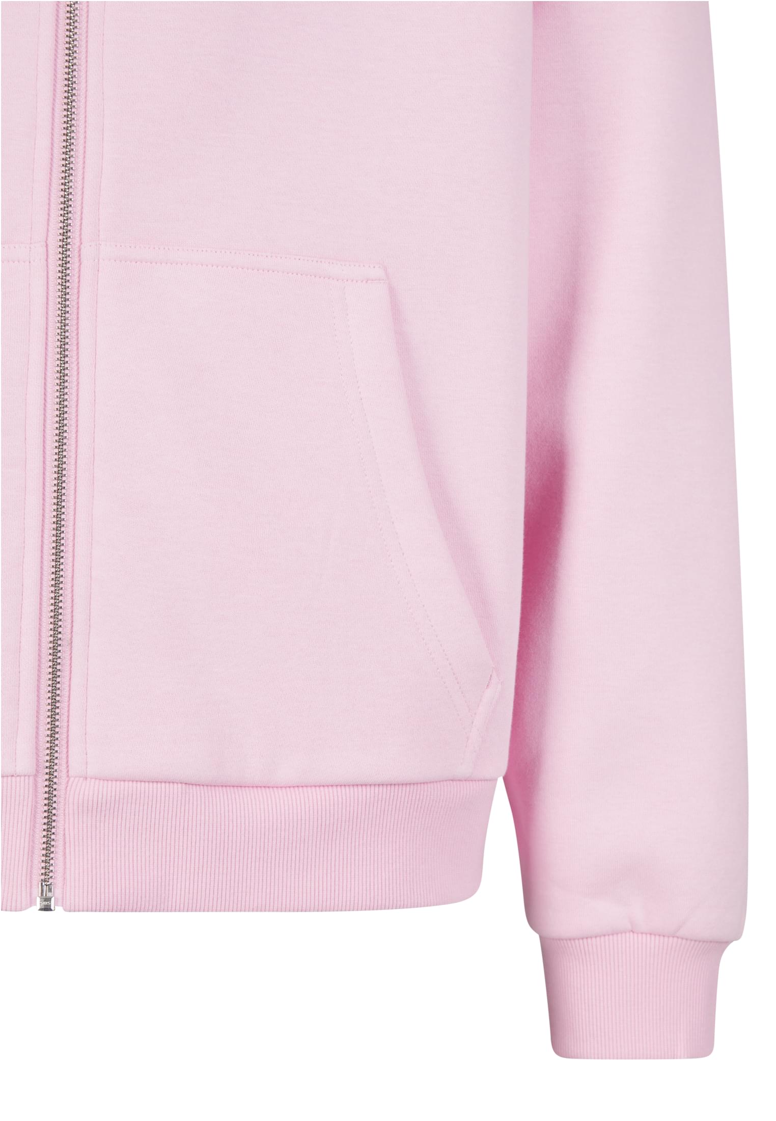 Ζακέτα Φούτερ με Κουκούλα Tb7284 Urban Classics Softpink ανδρικά Simple Wear