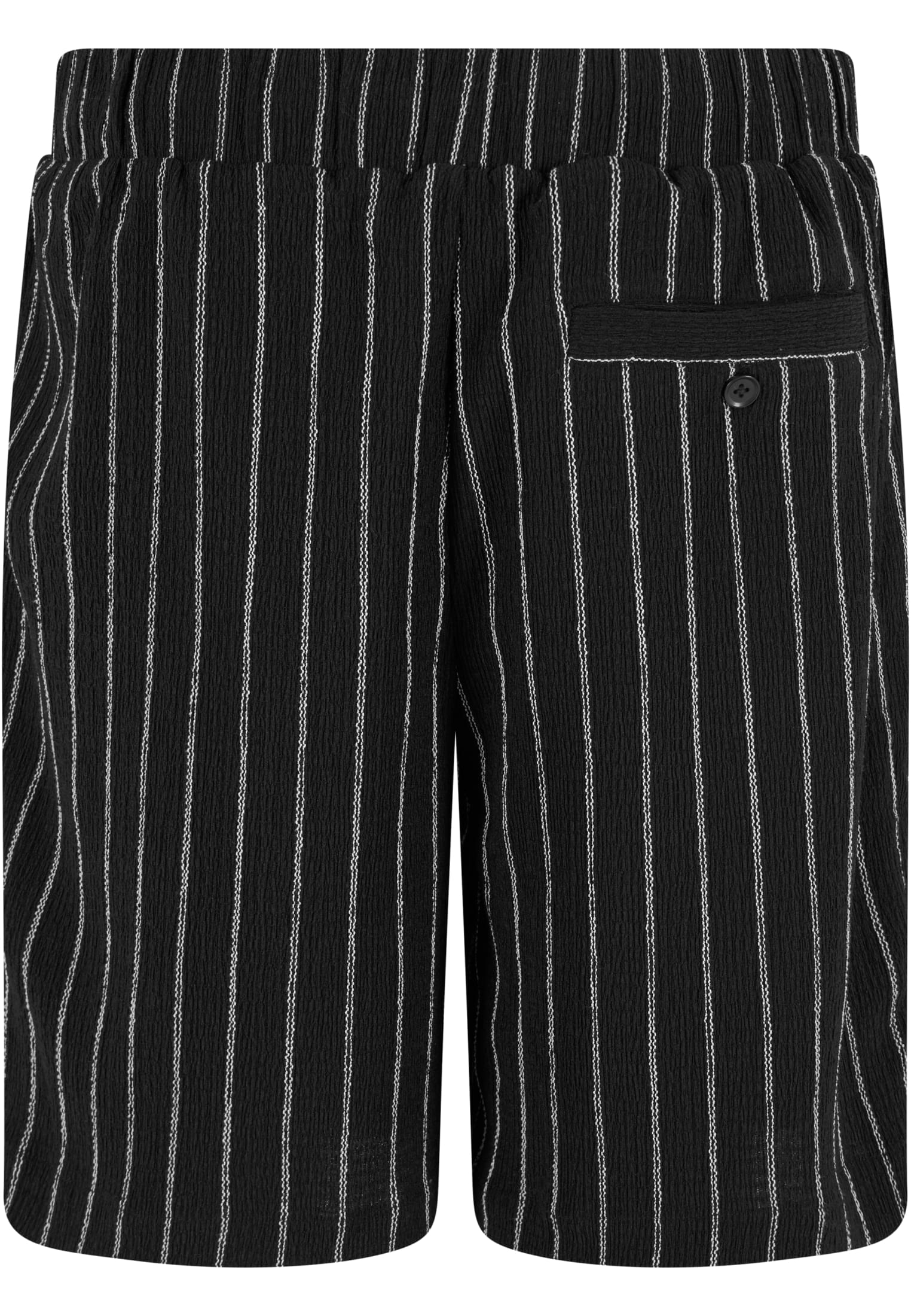 Σορτς Striped Crinkle Resort Tb7343-00851 Urban Classics Black Offwhite ανδρικά Βερμούδες Simple Wear