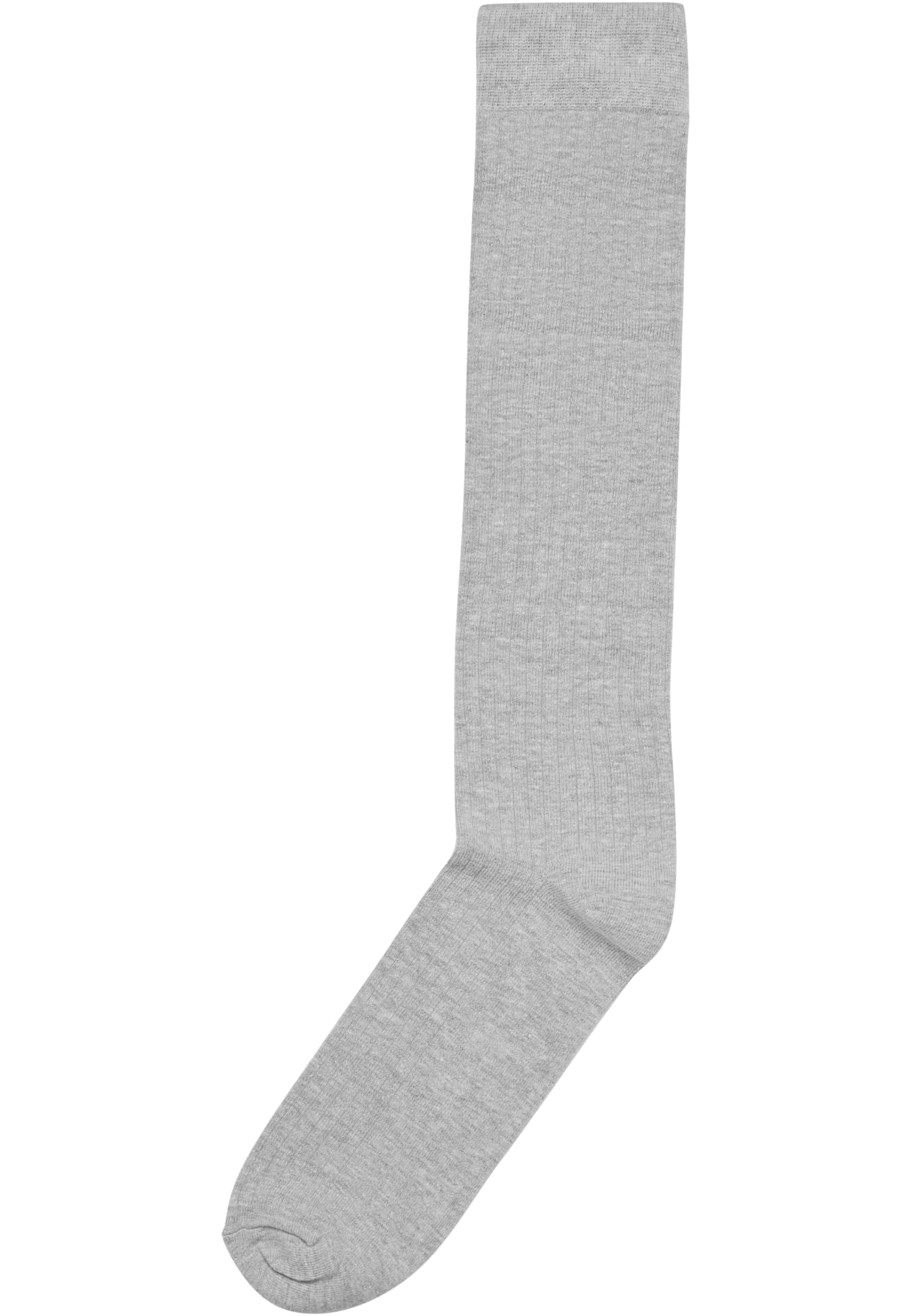 High Knee Socks 2-Pack Urban Classics Tb7429A-03103 Black+Heathergrey ανδρικά Κάλτσες Simple Wear