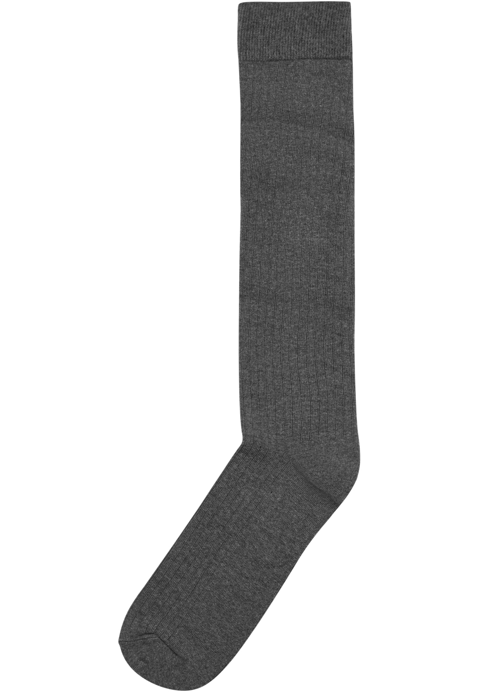 High Knee Socks 2-Pack Urban Classics Tb7429A-20551 Black+Darkgrey ανδρικά Κάλτσες Simple Wear