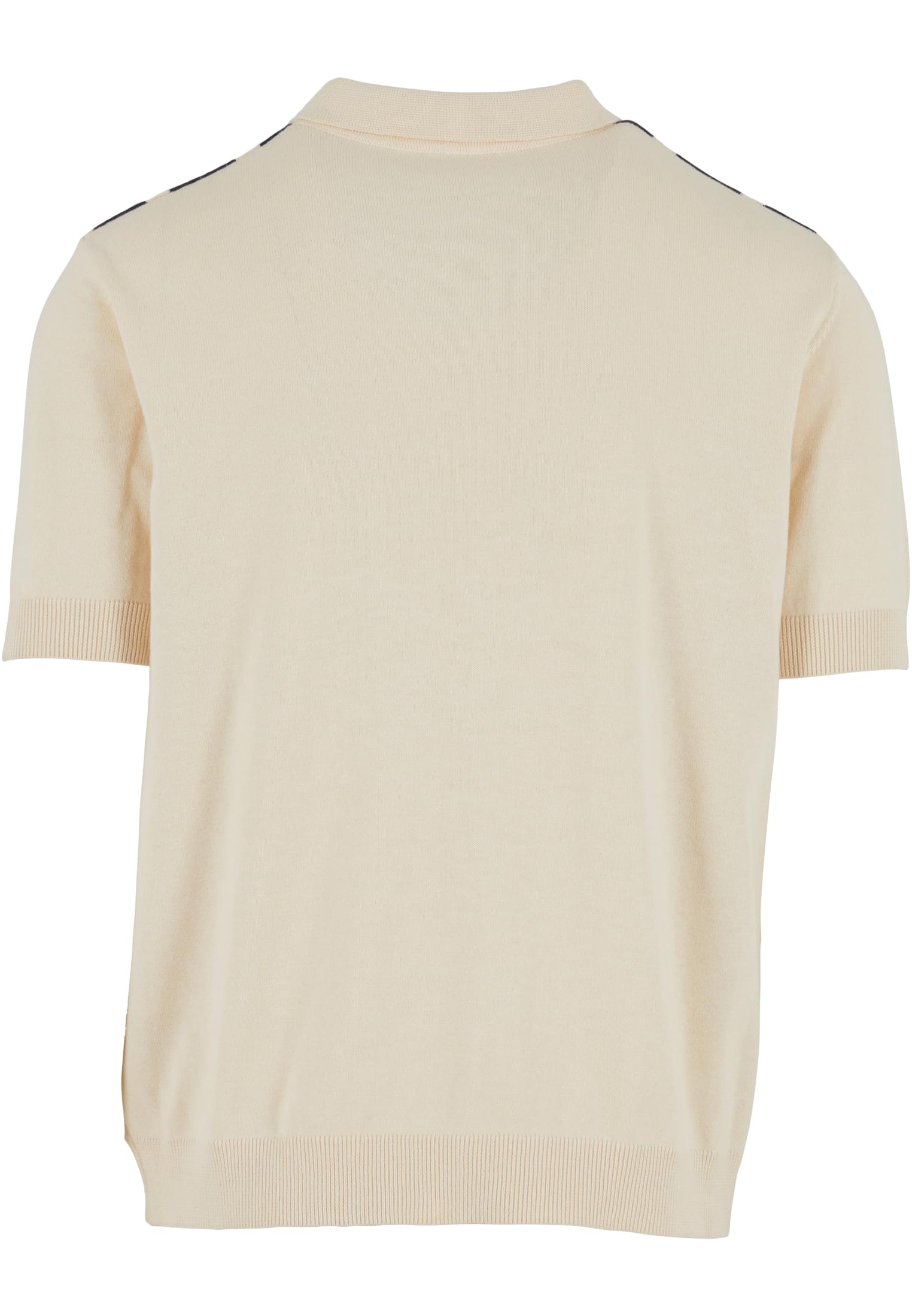 Knit Retro Shirt Urban Classics Tb7550-20310 Whitesand Bottlegreen ανδρικά Πουκάμισα Simple Wear