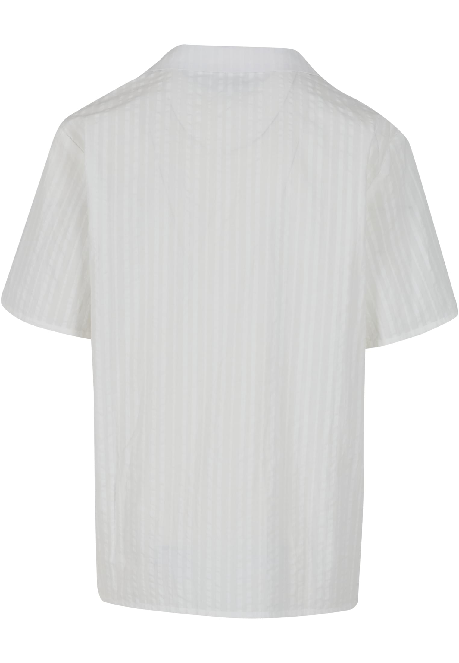 Ανδρικό Πουκάμισο Seersucker Resort Tb7569-00220 Urban Classics White ανδρικά Πουκάμισα Simple Wear
