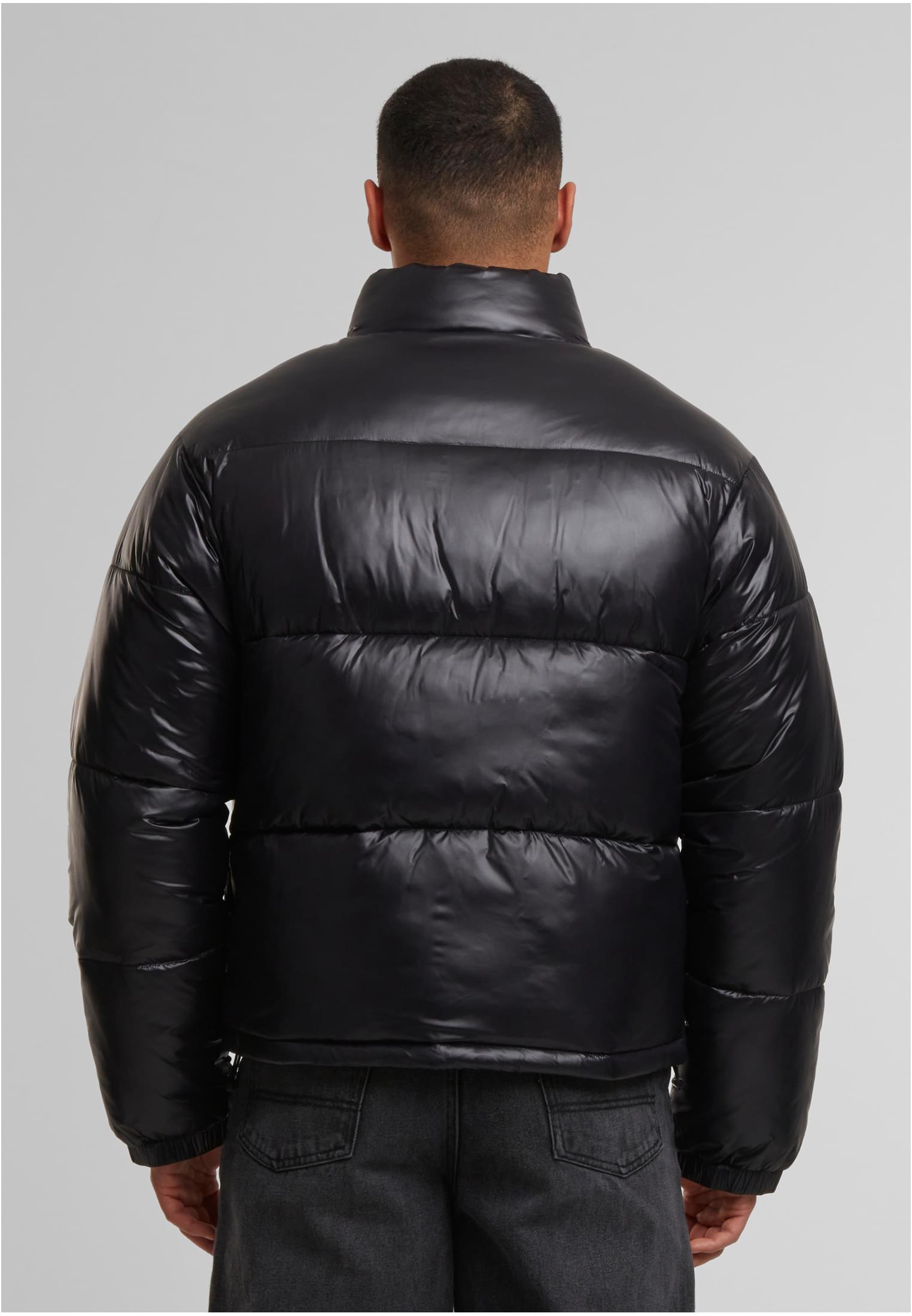 Γυναικείο Μπουφάν Shiny Puffer TB7584 Urban Classics Black Black