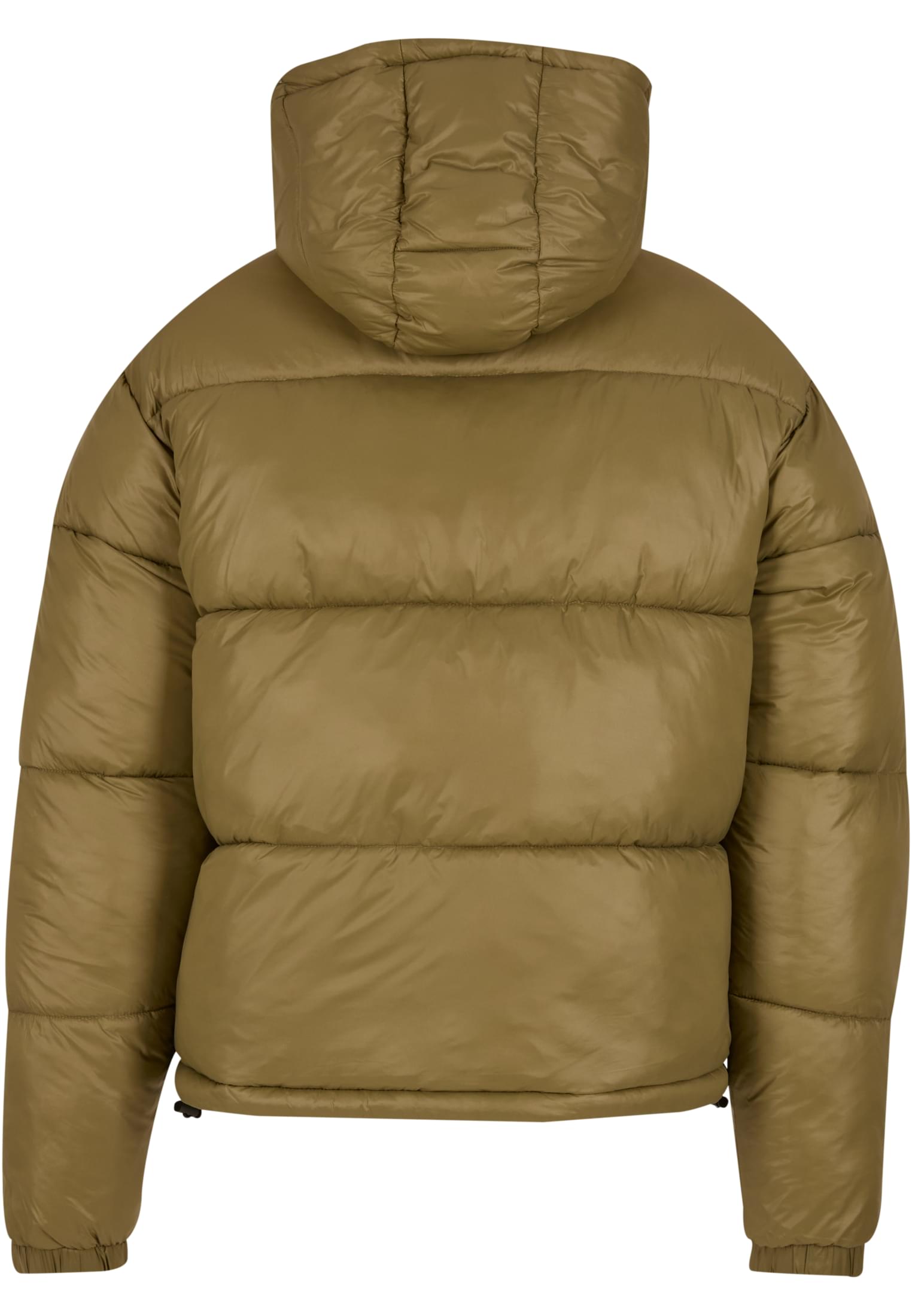 Shiny Puffer Jacket With Hood Tb7585-03057 Urban Classics Tiniolive ανδρικά Μπουφάν Simple Wear