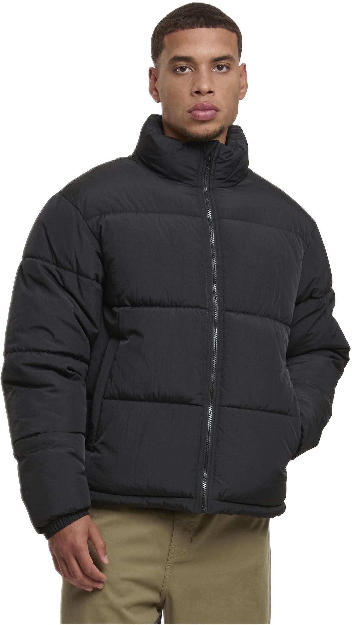 Μπουφάν Crinkle Puffer TB7586-00007 Urban Classics Black