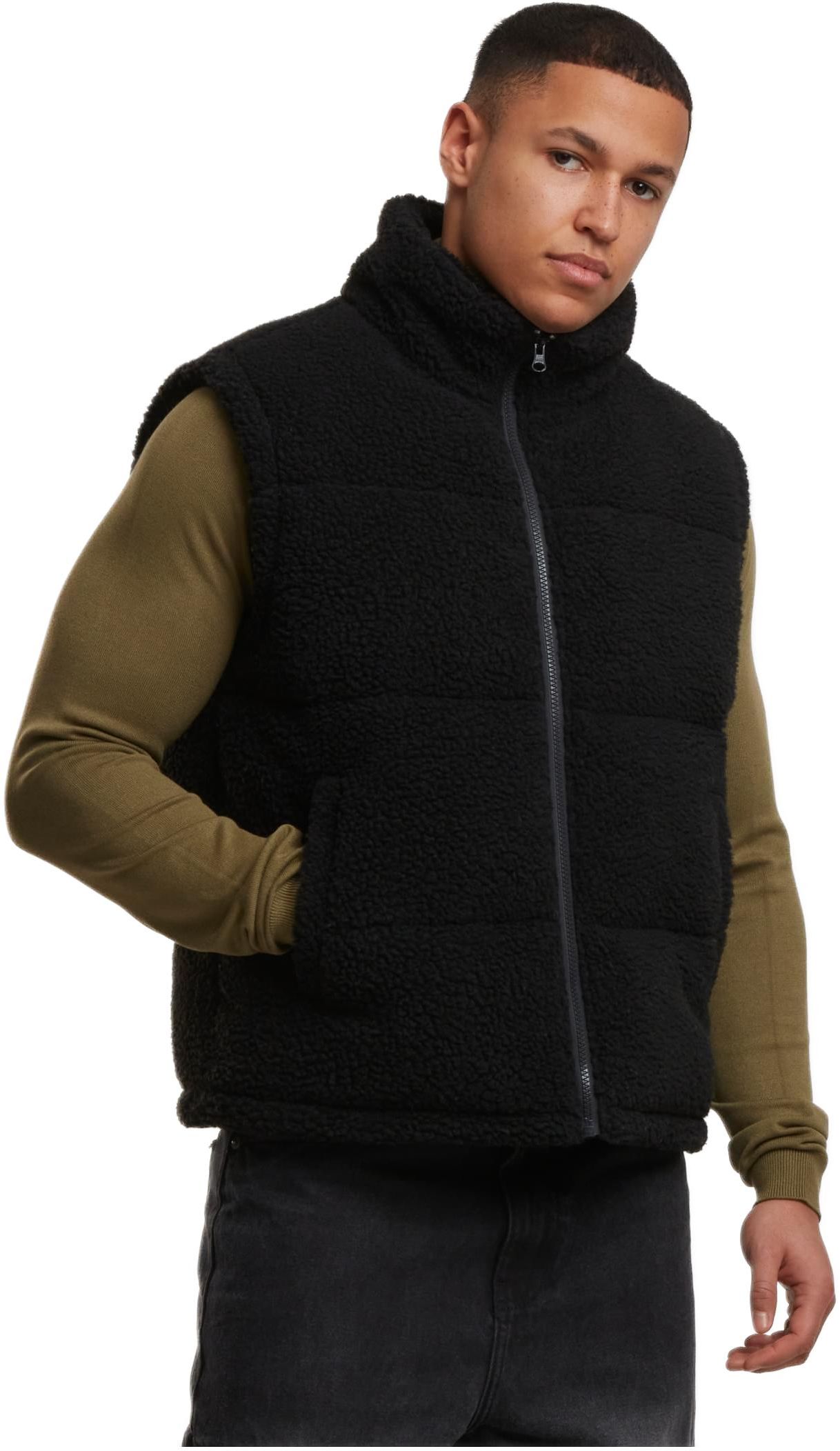 Γιλέκο Puffer Basic Teddy TB7939-00007 Urban Classics Black