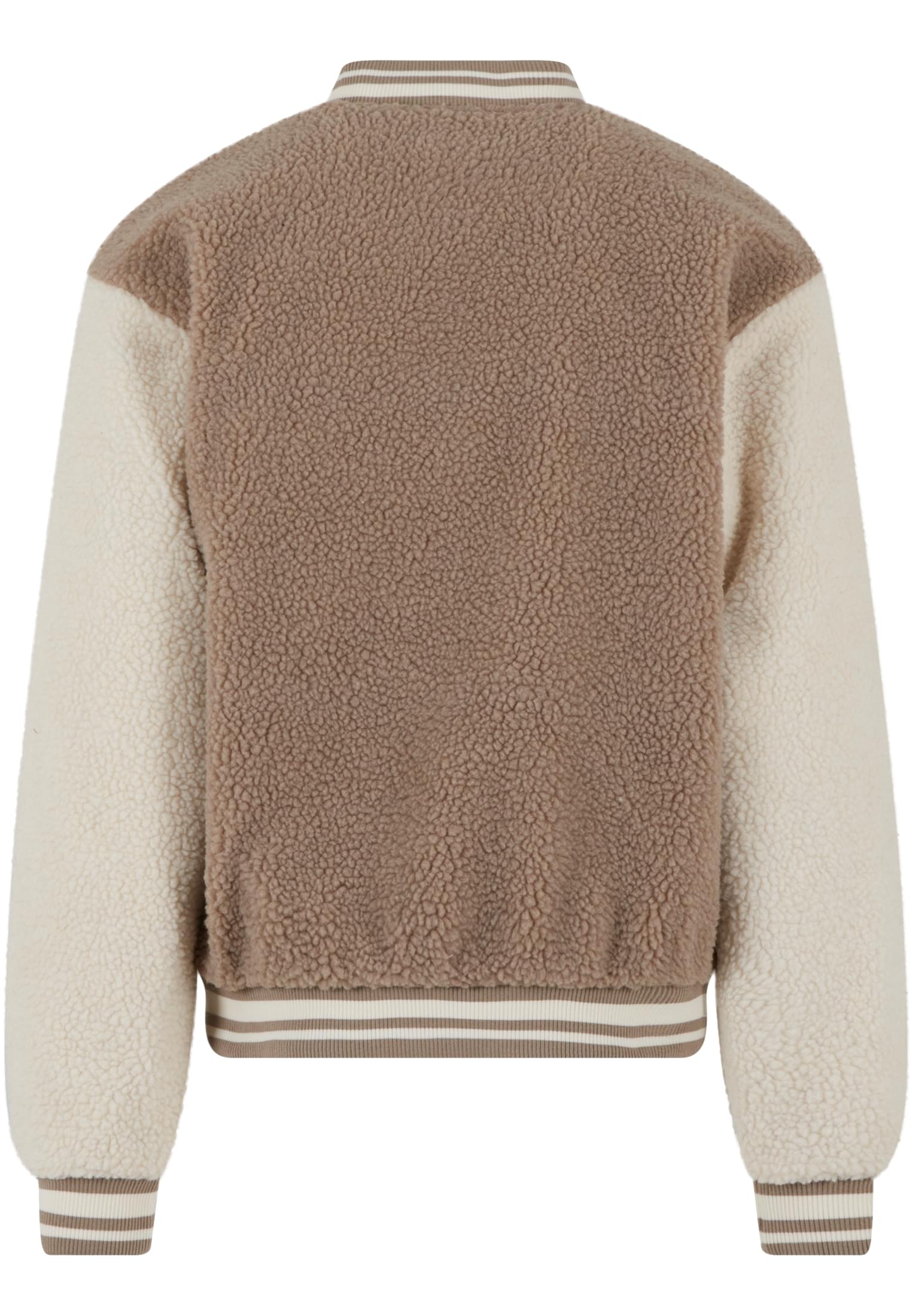 Μπουφάν Teddy College Jacket Tb7943-01279 Urban Classics Darktaupe ανδρικά Simple Wear