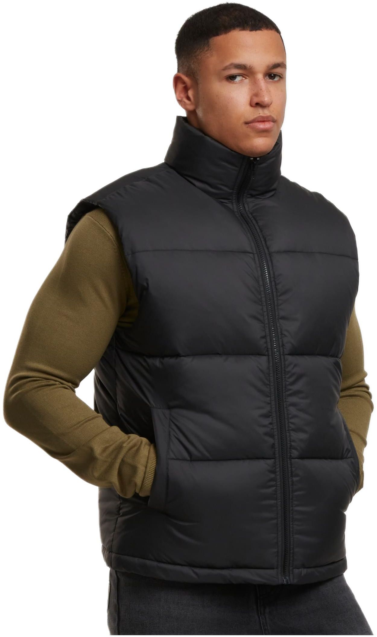 Αμάνικο Μπουφάν Puffer TB8019 Urban Classics Black