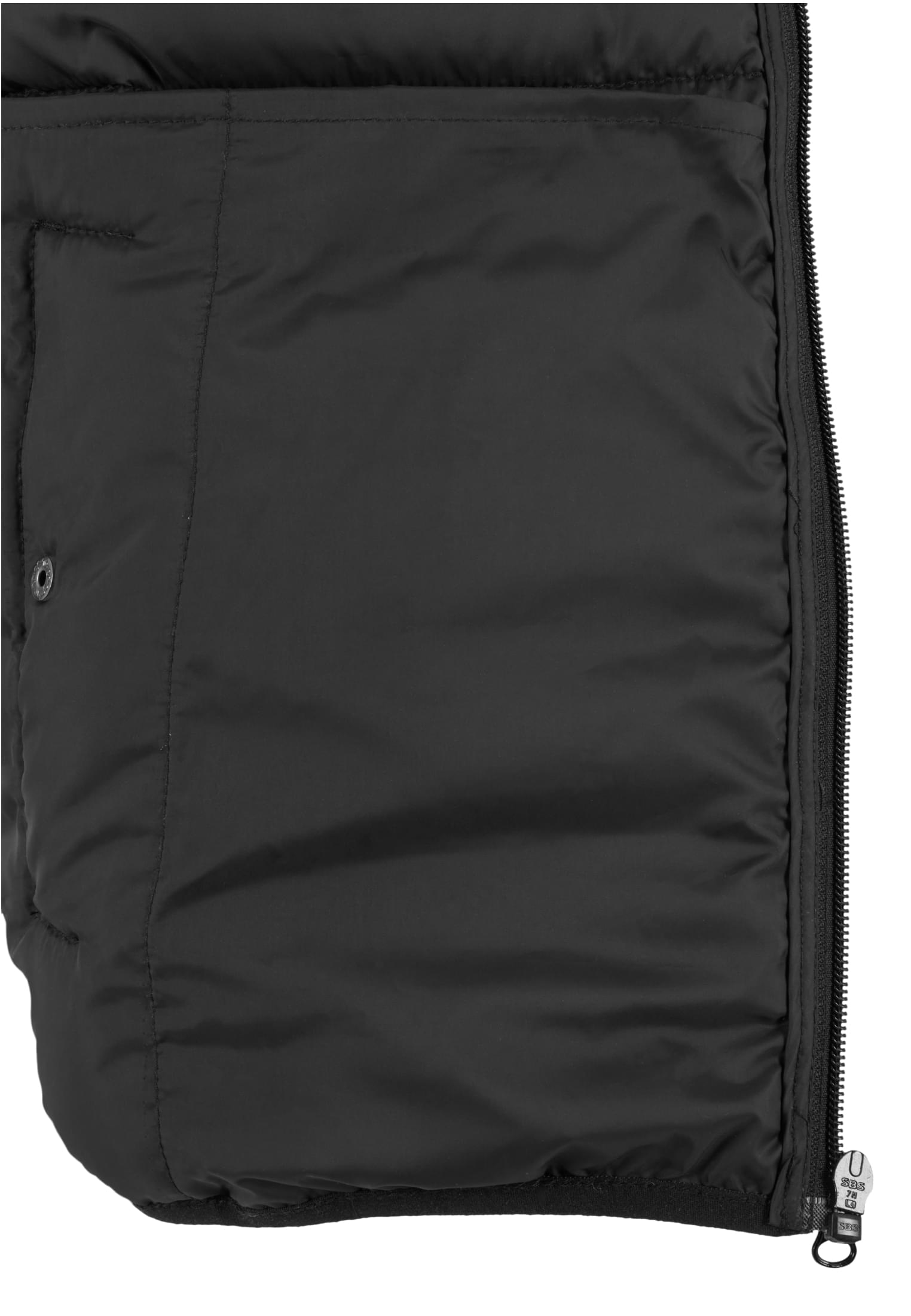 Αμανικό Μπουφάν με Κουκούλα Tb8020-00007 Urban Classics Black ανδρικά Simple Wear