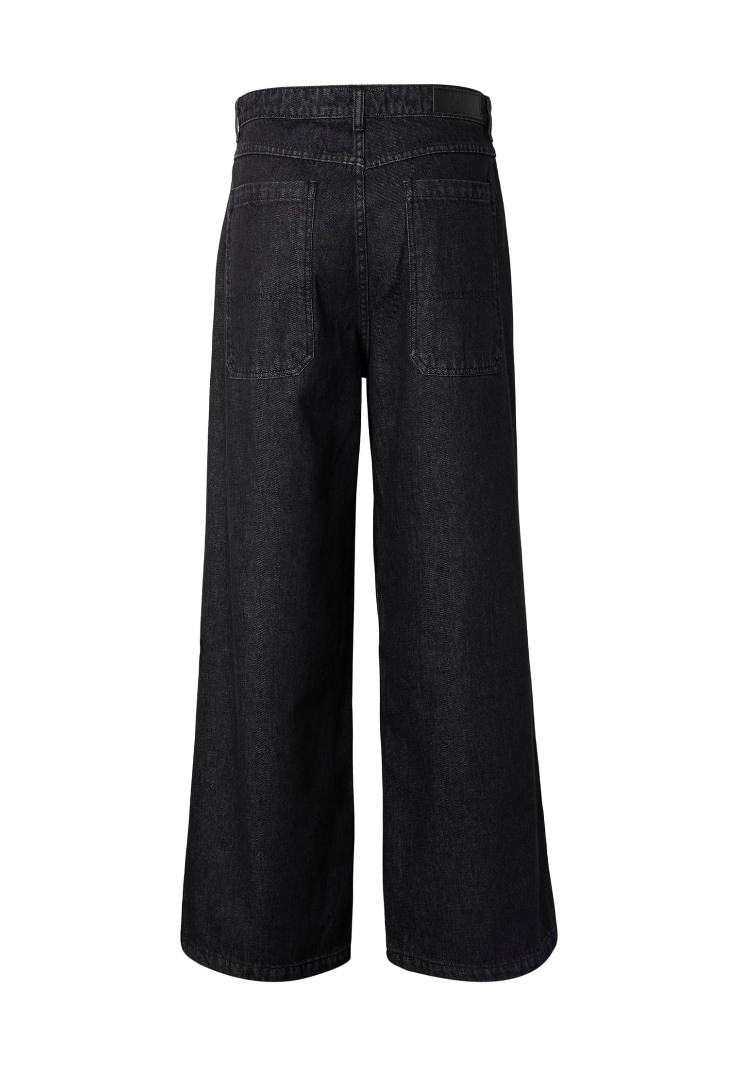 Jeans Tb8033-00709 Urban Classics Pleated With Long Pocket Black Washed ανδρικά Παντελόνια Simple Wear