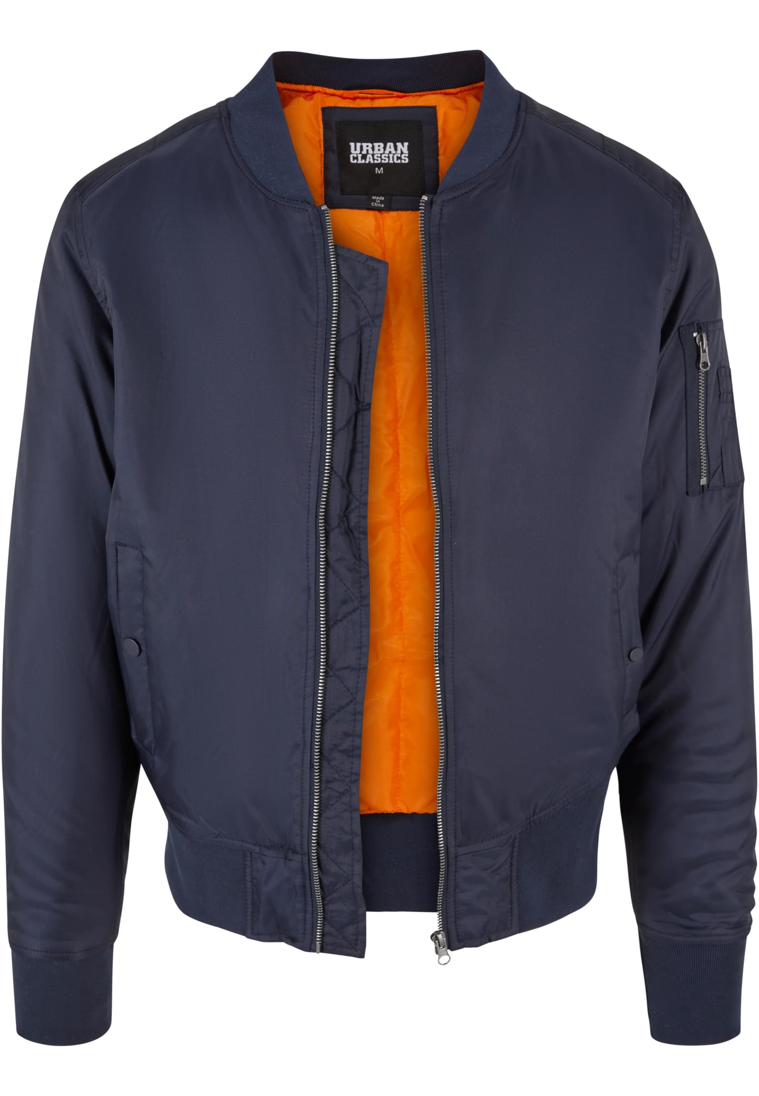 Μπουφάν Bomber Tb861-00155 Urban Classics Navy ανδρικά Simple Wear