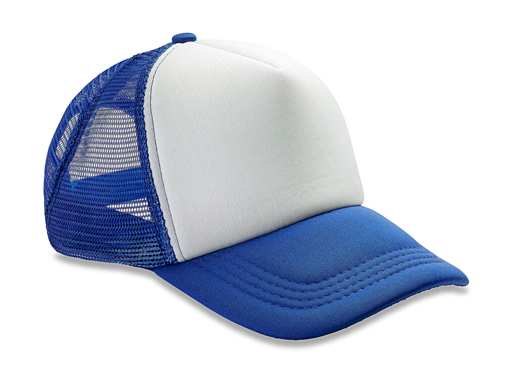 Καπέλο Trucker RC089X Result Headwear Detroit 1/2 Mesh Royal/White