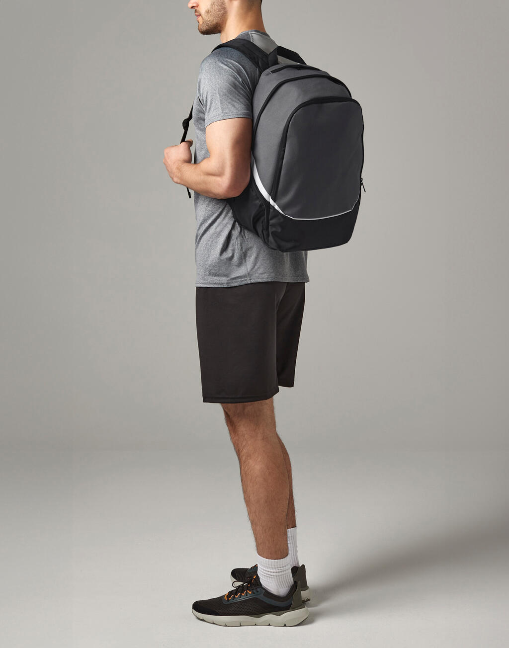 Σακίδιο Πλάτης Qs255 Quadra Pro Team Backpack 17L Graphite Black White Είδη Ταξιδιου Τσάντες Simple Wear
