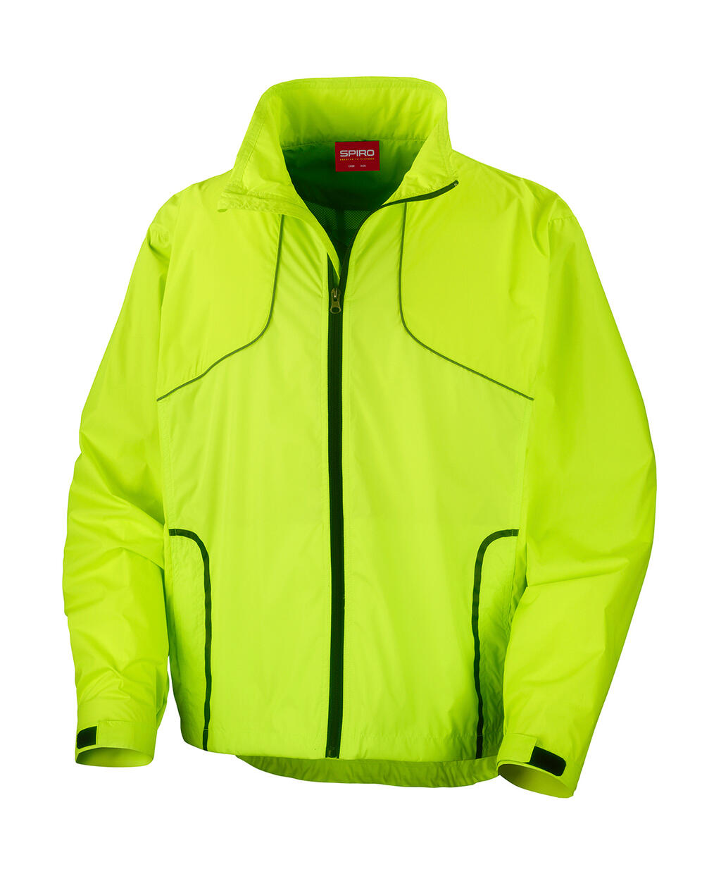 Ποδηλατικό Μπουφάν S185X Spiro Unisex Αδιάβροχο Αντιανεμικό Neon Lime
