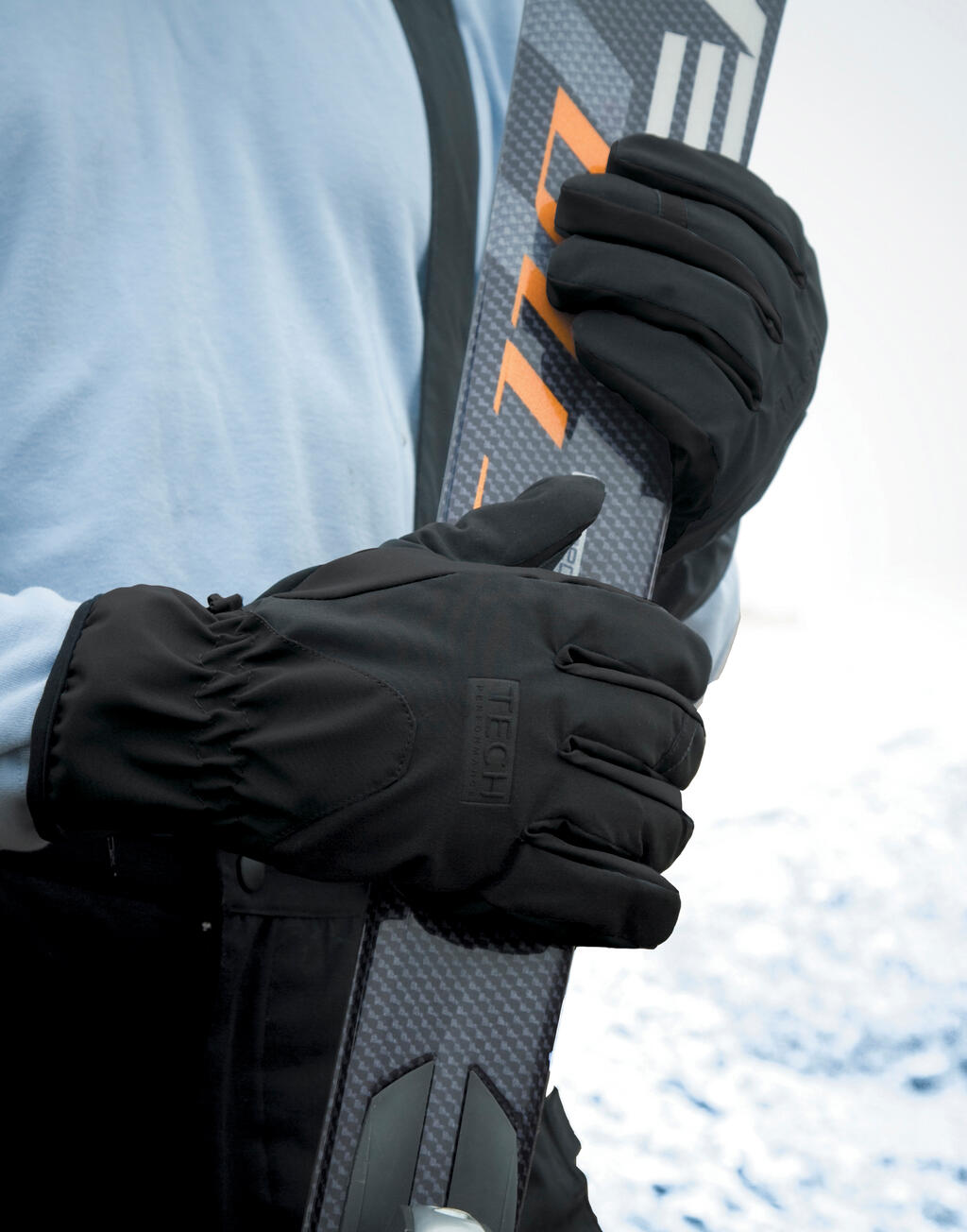 Αθλητικά Γάντια Tech Performance R134X Result Winter Essentials Black/Black