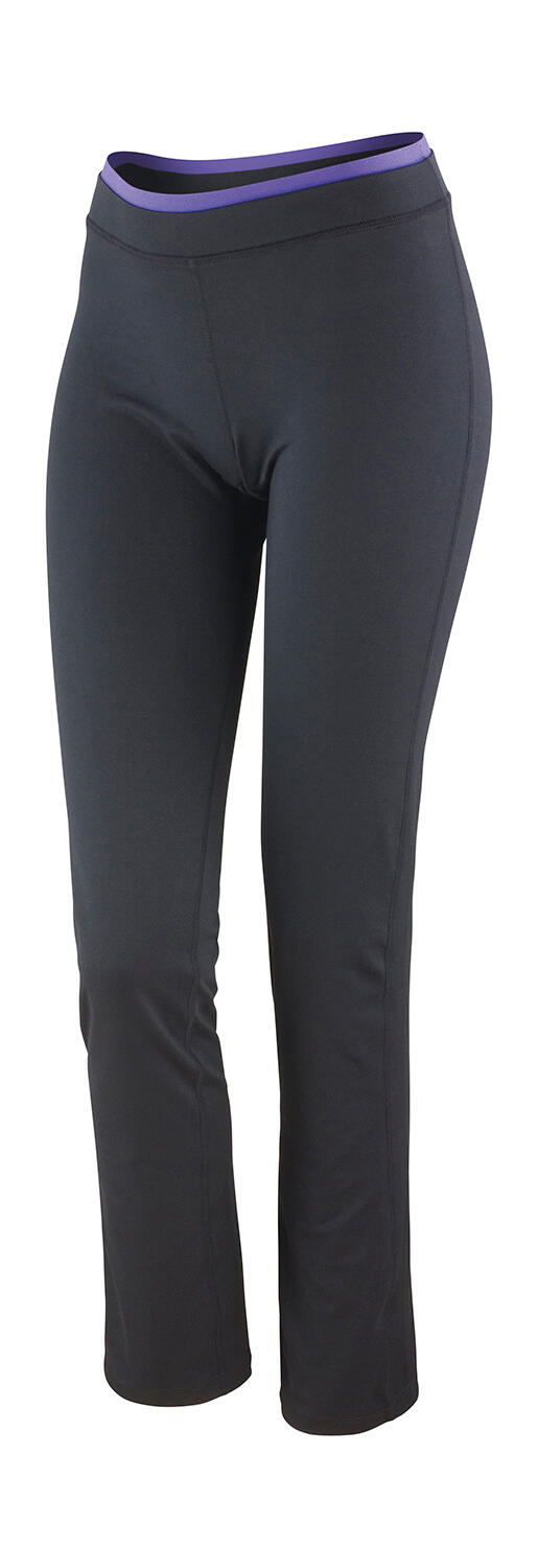 Γυναικείο Παντελόνι Fitness S275F Spiro Black/Lavender