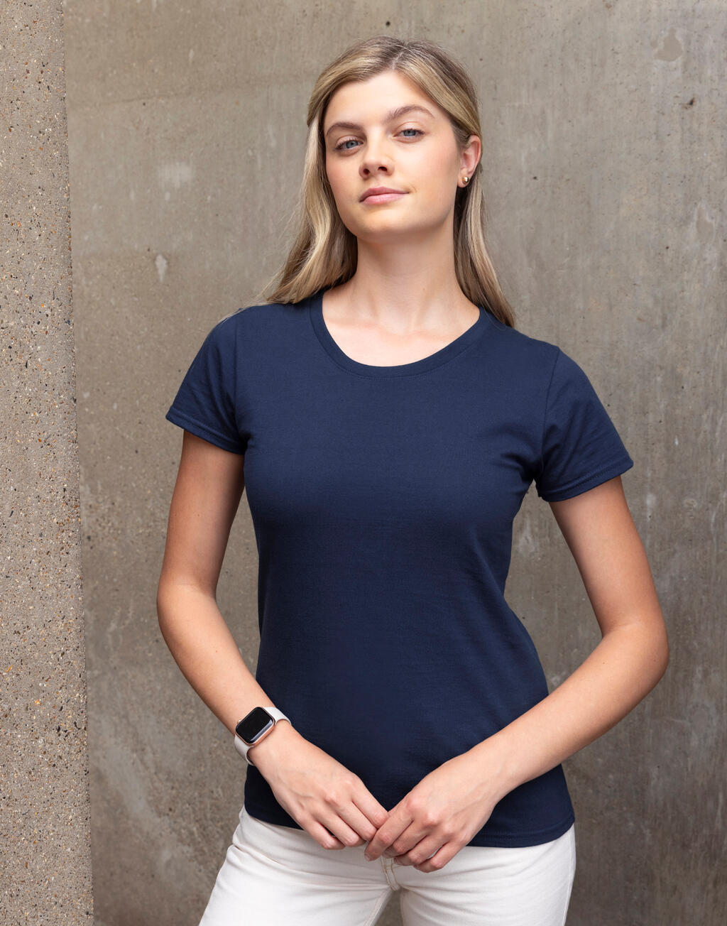 Γυναικείο T-Shirt 0R180F0 Russell Athletic Authentic Classic French Navy