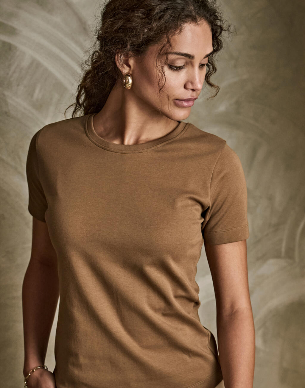 Γυναικείο T-Shirt 580 Tee Jays Premium Interlock Wood