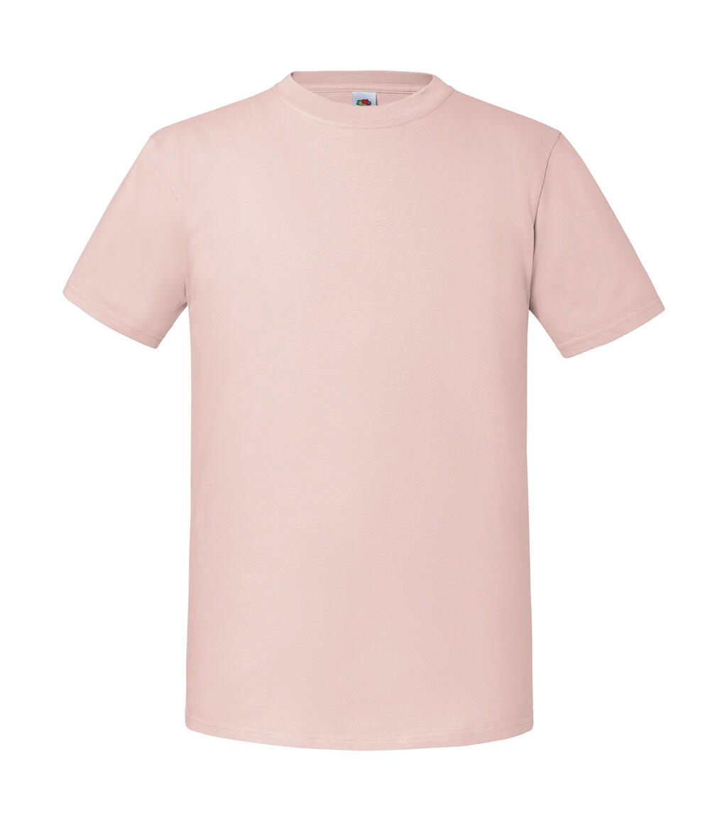 T-Shirt 61-422-0 Fruit of the Loom Iconic 195 Ringspun Premium Powder Rose