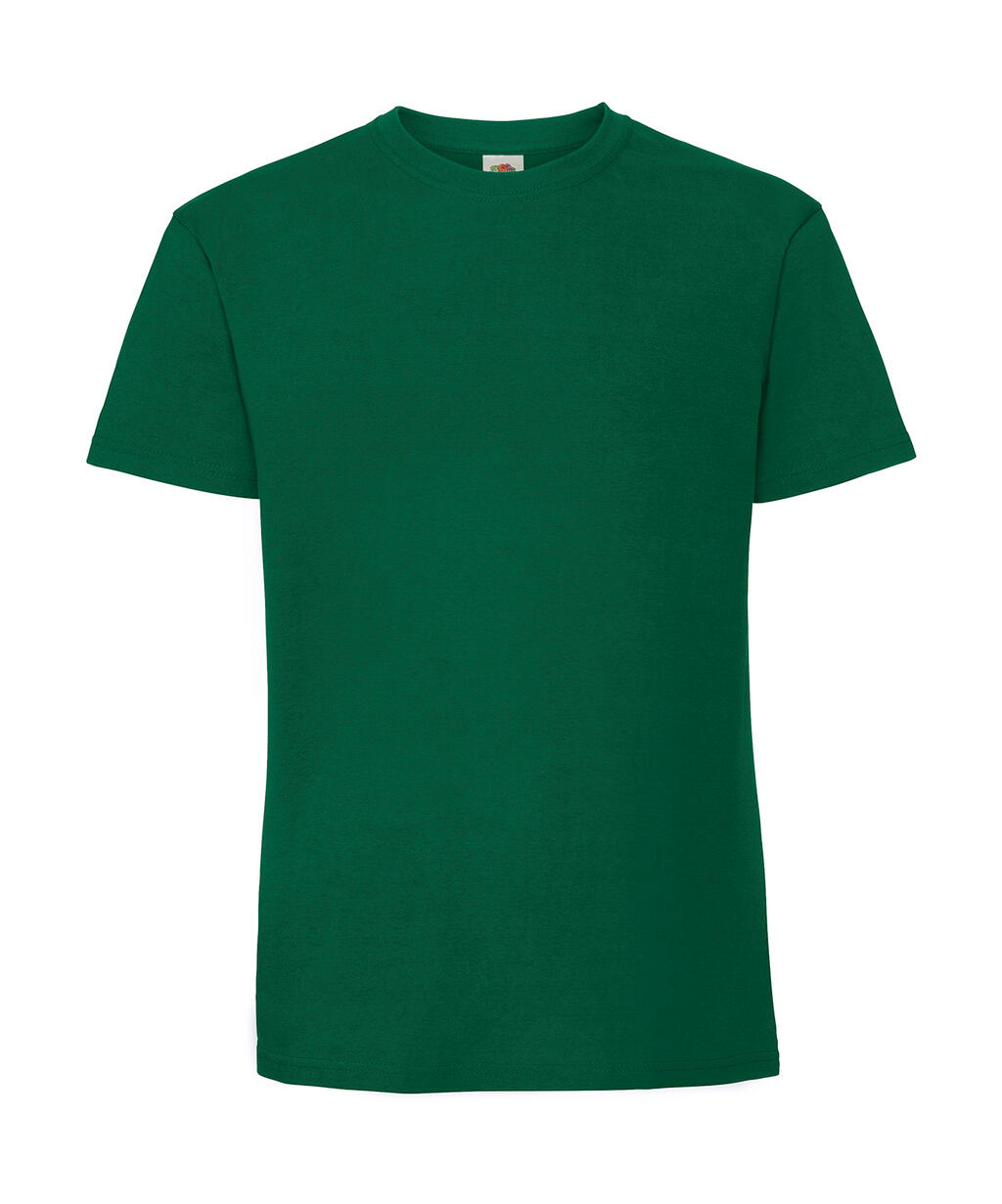 T-Shirt 61-422-0 Fruit of the Loom Iconic 195 Ringspun Premium College Green