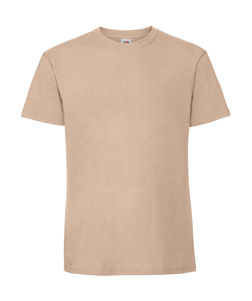 T-Shirt 61-422-0 Fruit of the Loom Iconic 195 Ringspun Premium Desert Sand