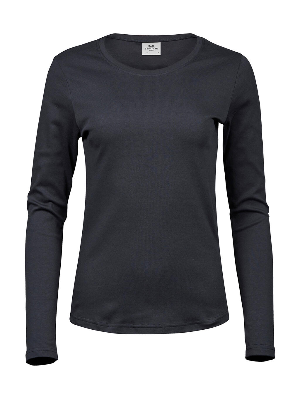 Γυναικείο Μακρυμάνικο T-Shirt Interlock 590 Tee Jays Dark Grey