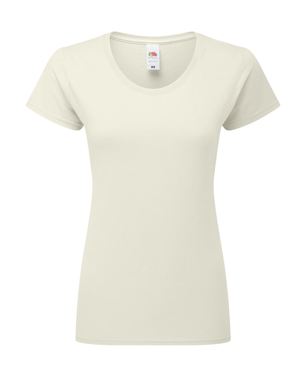 Γυναικείο T-Shirt 61-424-0 Fruit of the Loom Iconic 195 Ringspun Premium Natural