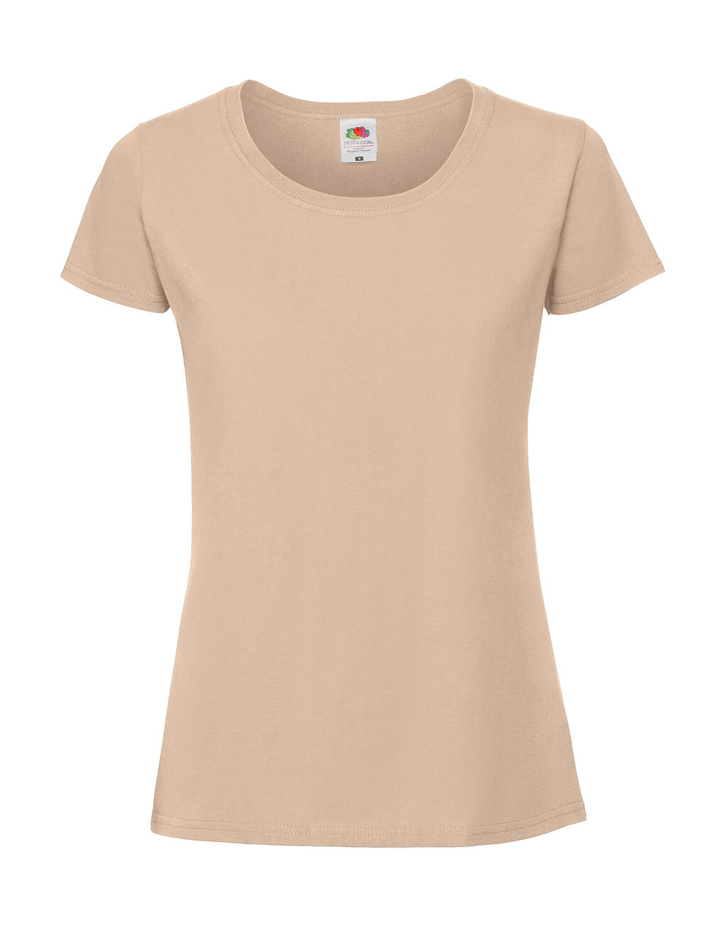 Γυναικείο T-Shirt 61-424-0 Fruit of the Loom Iconic 195 Ringspun Premium Desert Sand