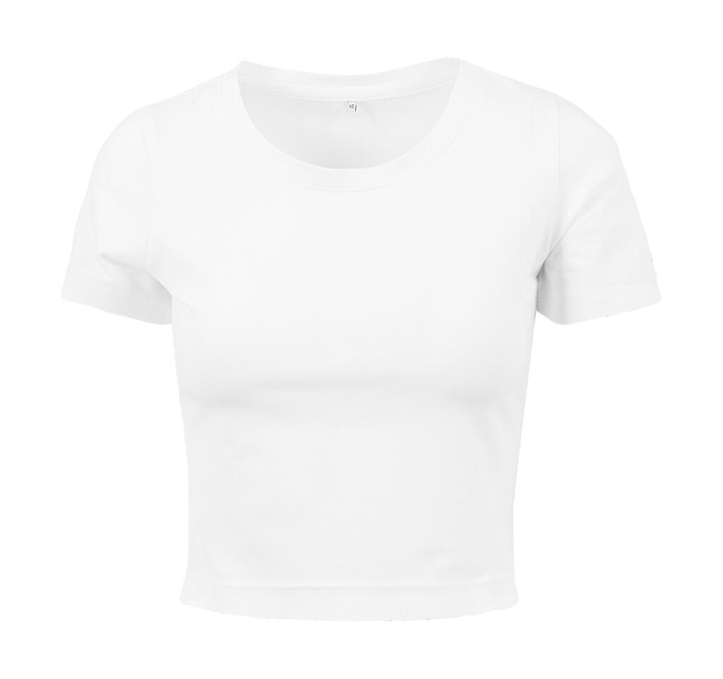 Γυναικείο Cropped T-Shirt BY042 Build Your Brand White