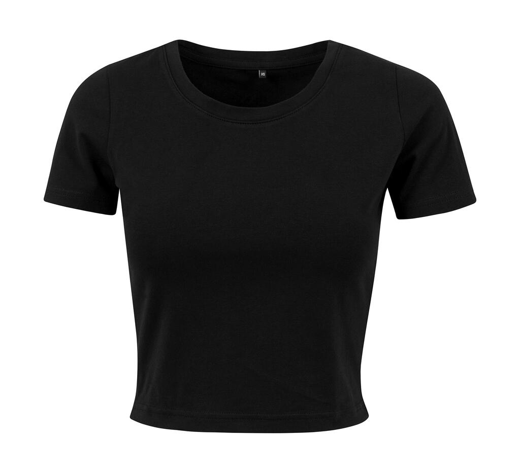 Γυναικείο Cropped T-Shirt BY042 Build Your Brand Black