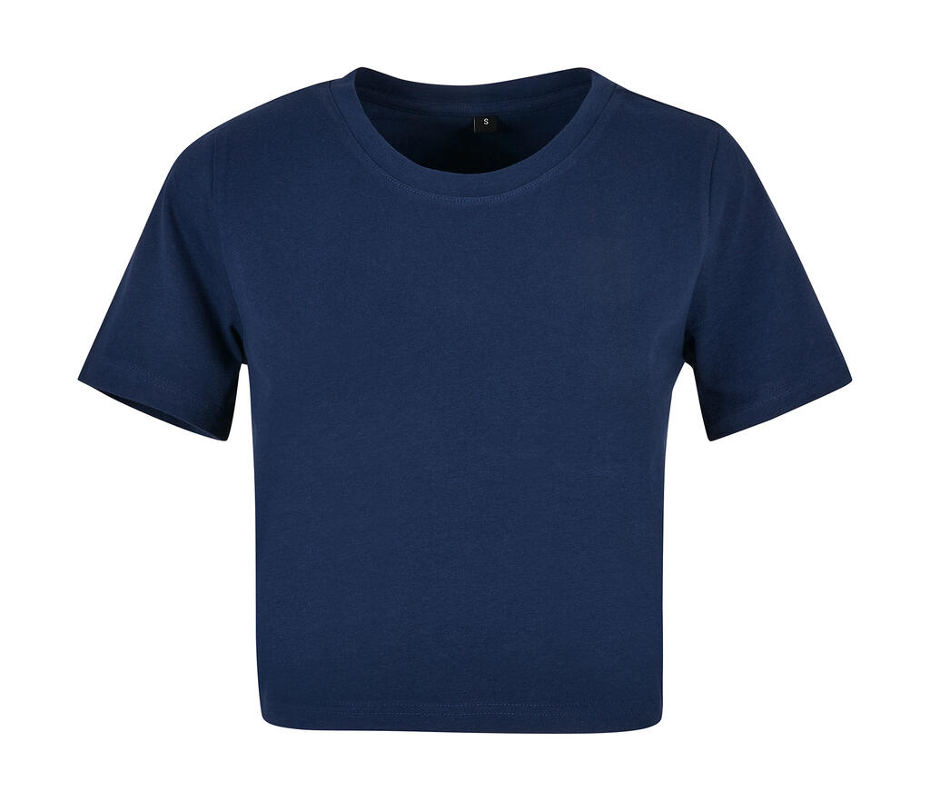 Γυναικείο Cropped T-Shirt BY042 Build Your Brand Light Navy