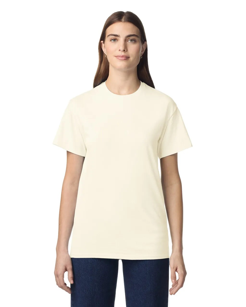 Βαμβακερό T-Shirt 3000 Gildan Light Cotton Off White