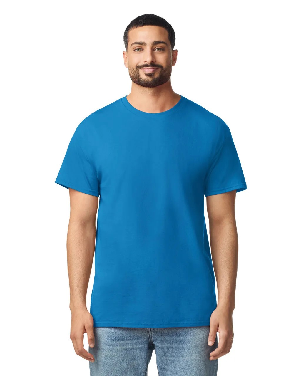 Βαμβακερό T-Shirt 3000 Gildan Light Cotton Sapphire